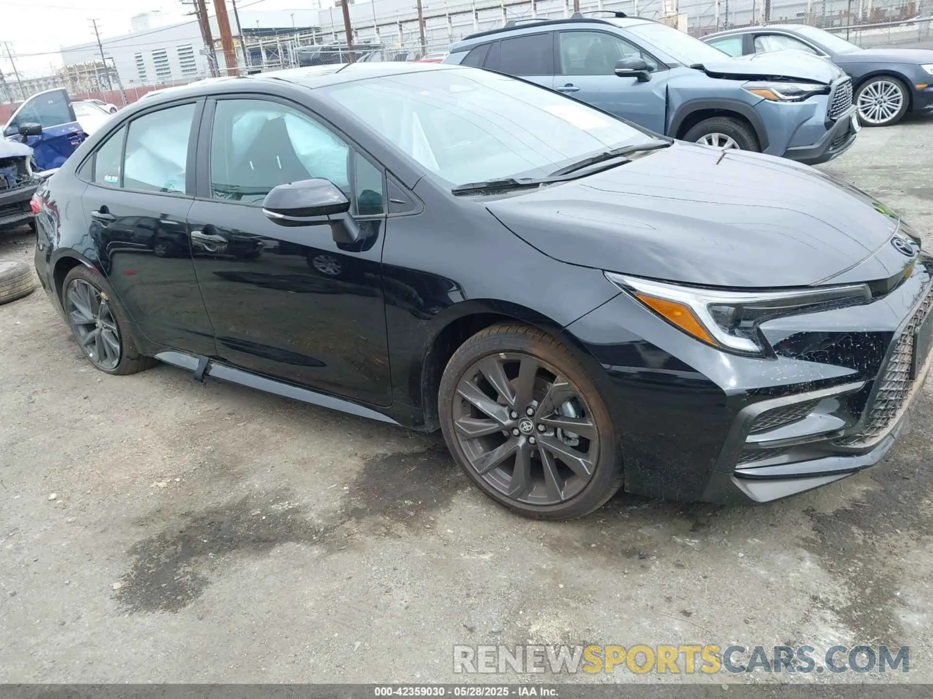 1 Photograph of a damaged car 5YFS4MCE6SP234583 TOYOTA COROLLA 2025