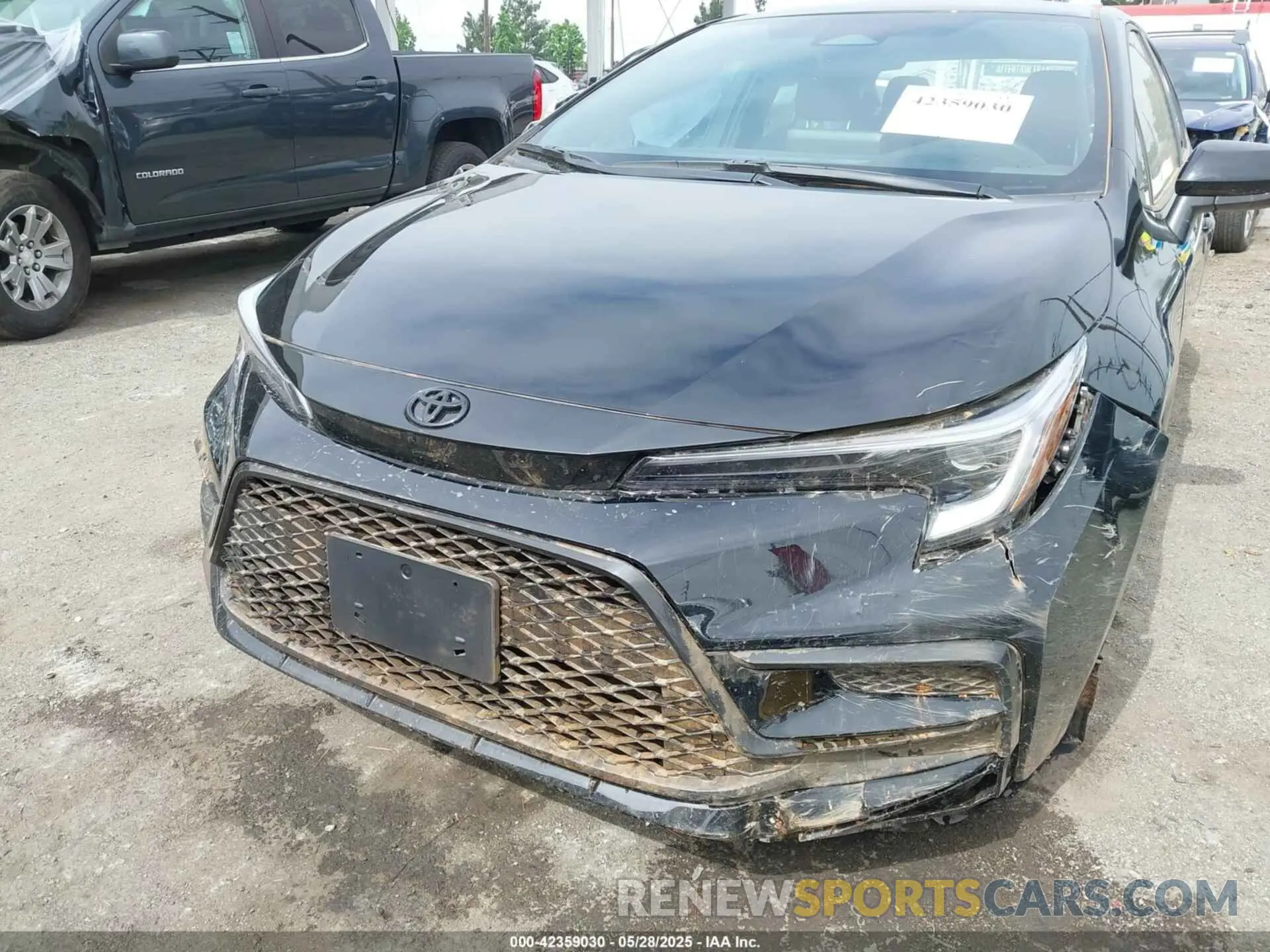 6 Photograph of a damaged car 5YFS4MCE6SP234583 TOYOTA COROLLA 2025