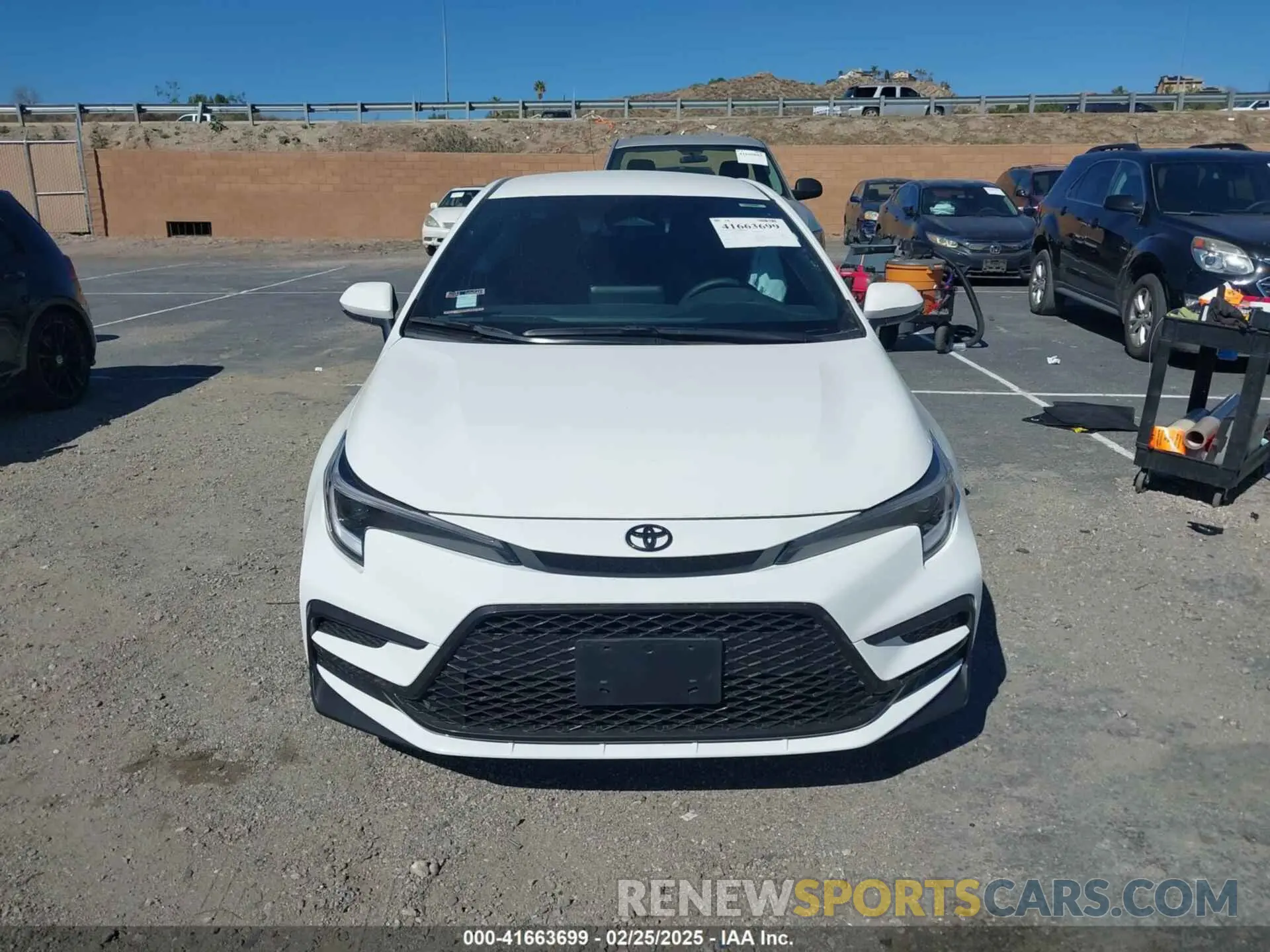 12 Photograph of a damaged car 5YFS4MCE7SP217419 TOYOTA COROLLA 2025