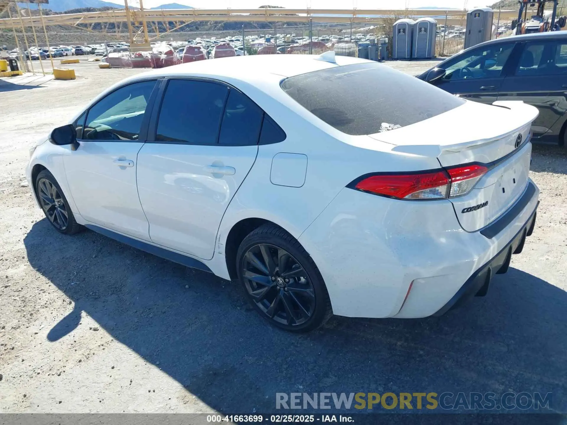 3 Photograph of a damaged car 5YFS4MCE7SP217419 TOYOTA COROLLA 2025