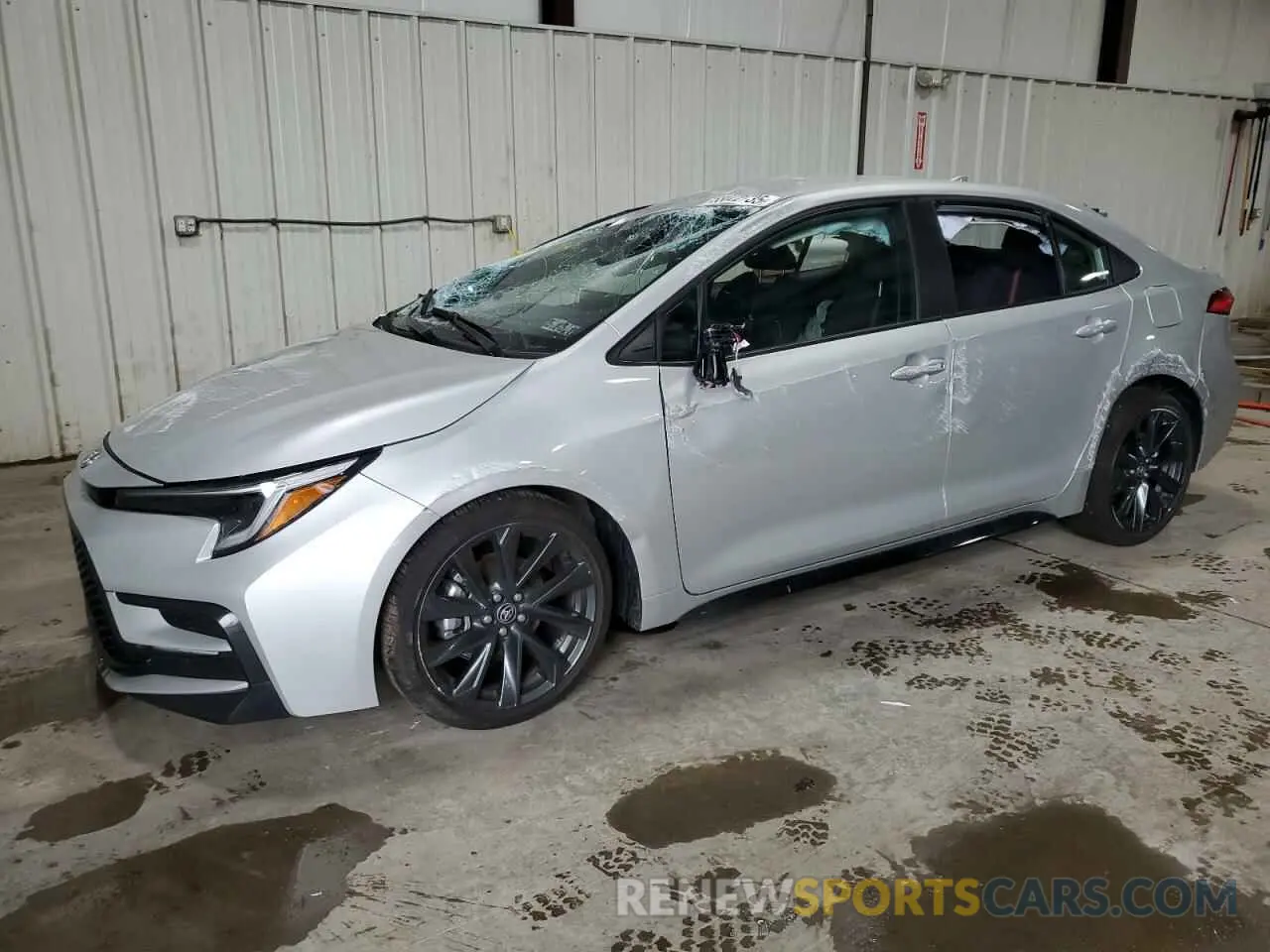 1 Photograph of a damaged car 5YFS4MCE7SP224967 TOYOTA COROLLA 2025