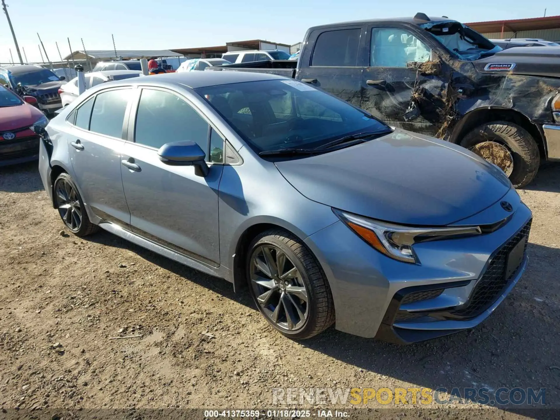 1 Photograph of a damaged car 5YFS4MCE9SP218636 TOYOTA COROLLA 2025
