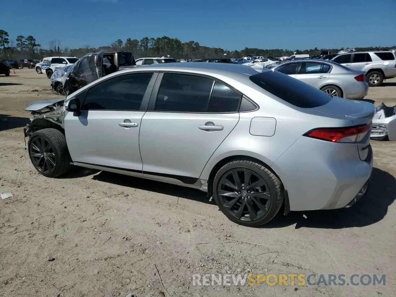 2 Photograph of a damaged car 5YFS4MCEXSP227488 TOYOTA COROLLA 2025
