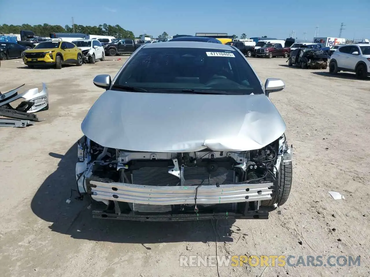 5 Photograph of a damaged car 5YFS4MCEXSP227488 TOYOTA COROLLA 2025