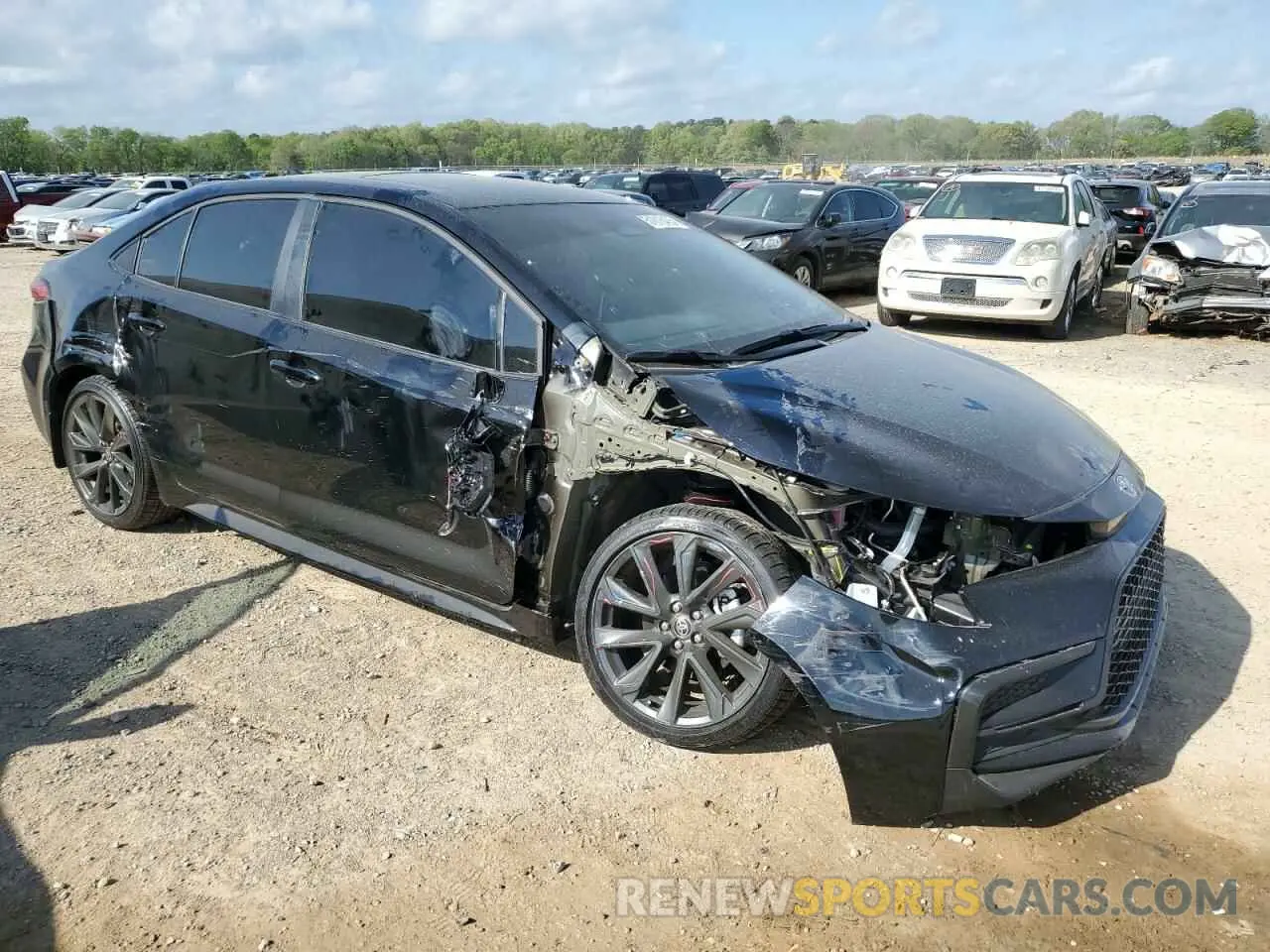 4 Photograph of a damaged car 5YFT4MCE5SP217617 TOYOTA COROLLA 2025