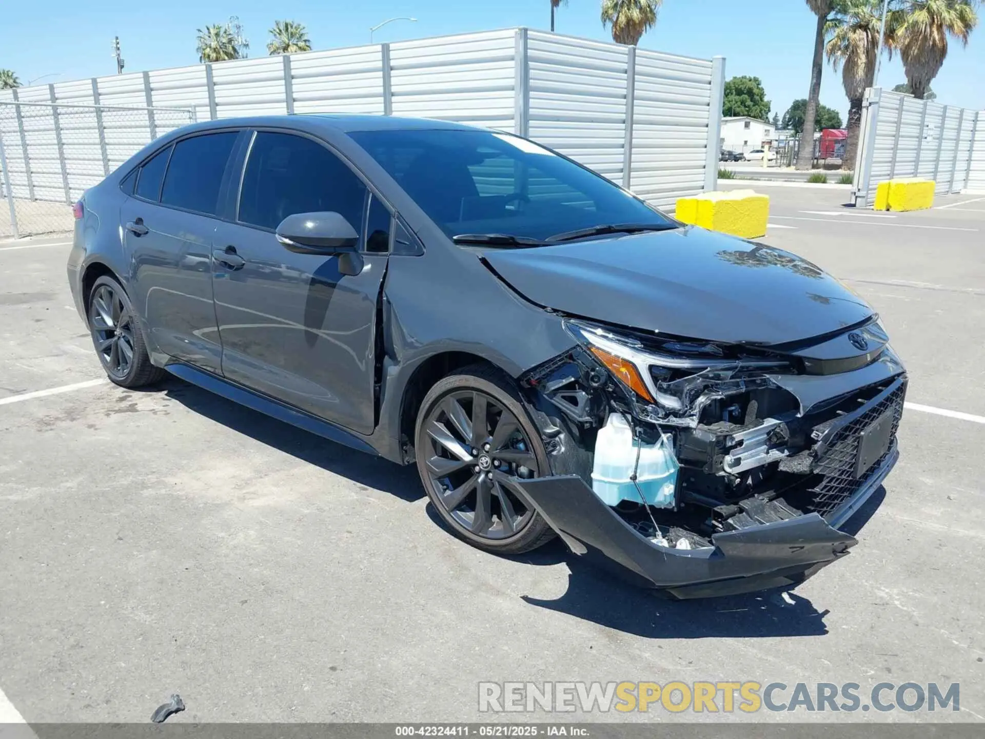 1 Photograph of a damaged car 5YFT4MCE5SP222123 TOYOTA COROLLA 2025