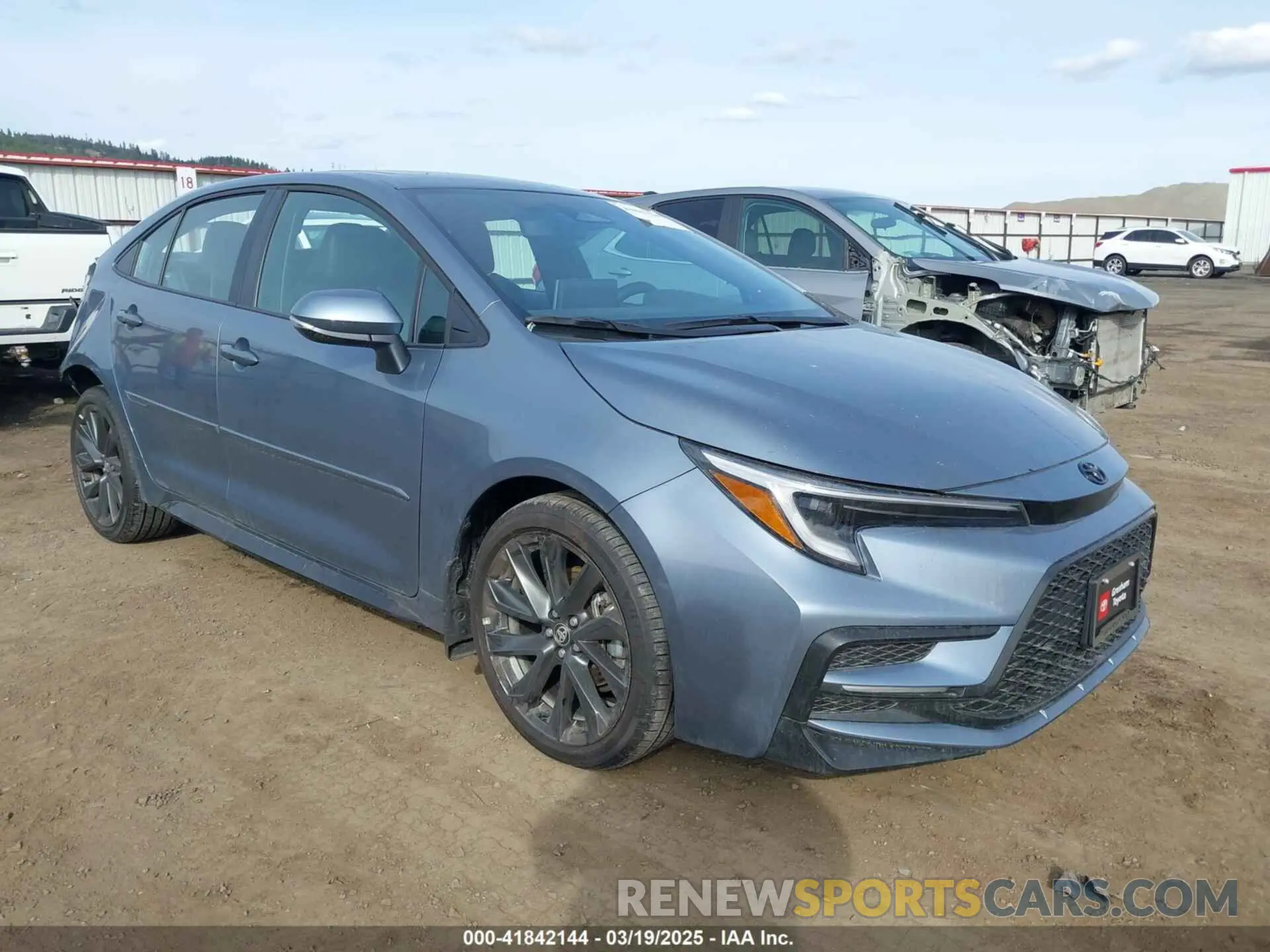 1 Photograph of a damaged car 5YFT4MCE8SP221046 TOYOTA COROLLA 2025