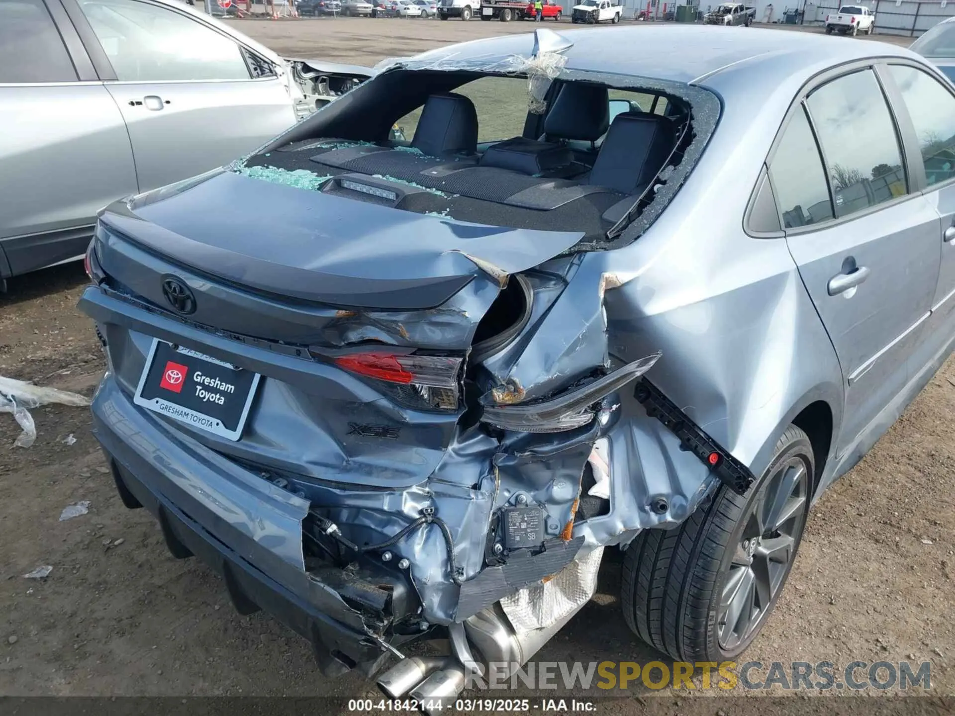 6 Photograph of a damaged car 5YFT4MCE8SP221046 TOYOTA COROLLA 2025