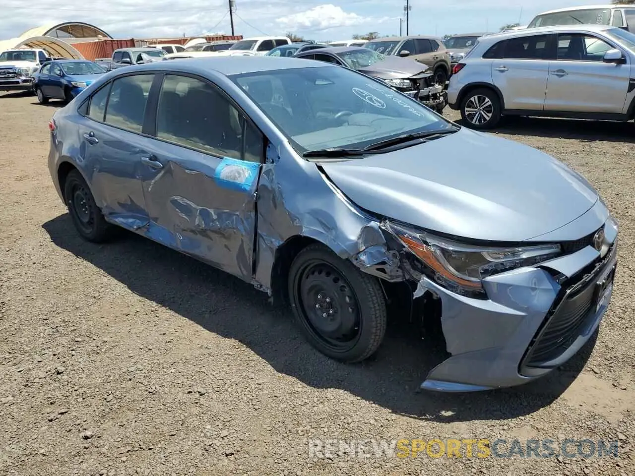 4 Photograph of a damaged car JTDB4MEE6S3027472 TOYOTA COROLLA 2025