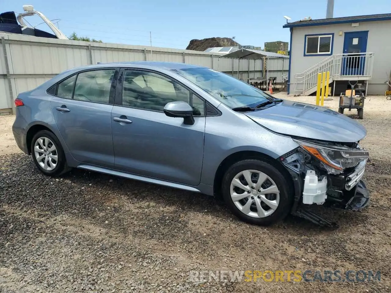 4 Photograph of a damaged car JTDB4MEE9SJ019023 TOYOTA COROLLA 2025