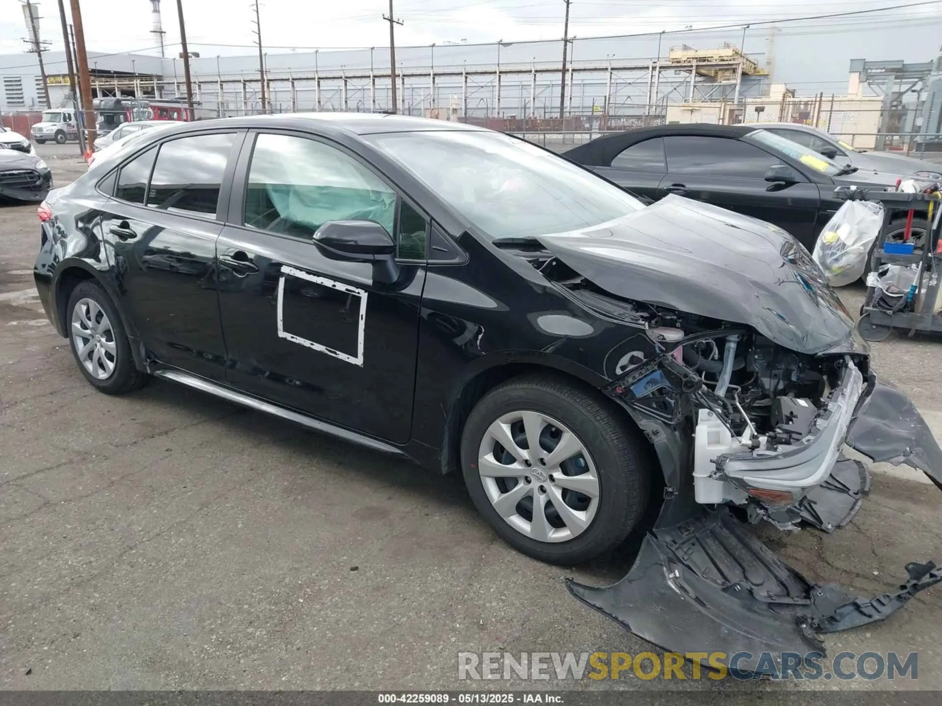 1 Photograph of a damaged car JTDBCMFE0S3075034 TOYOTA COROLLA 2025