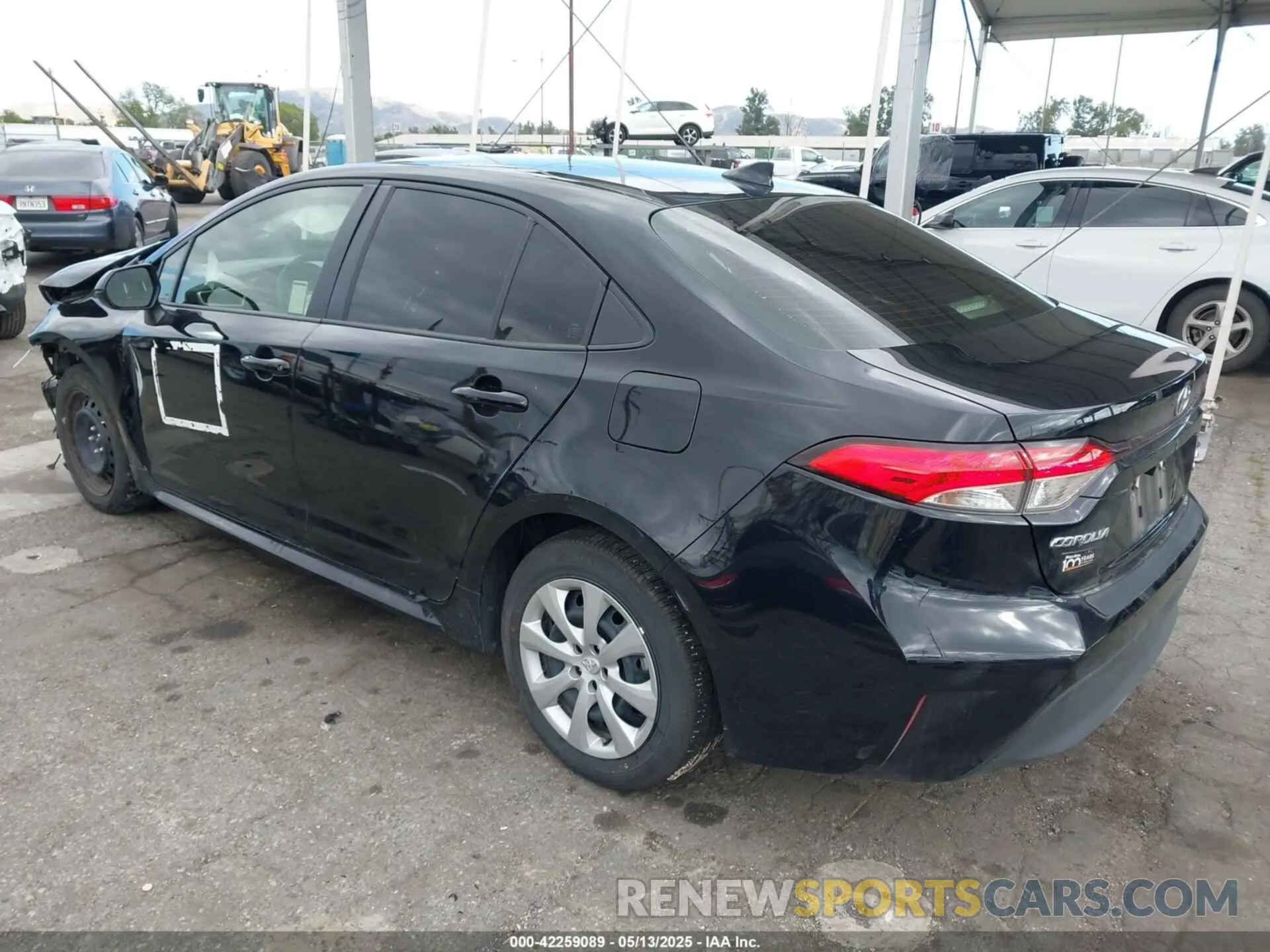 3 Photograph of a damaged car JTDBCMFE0S3075034 TOYOTA COROLLA 2025