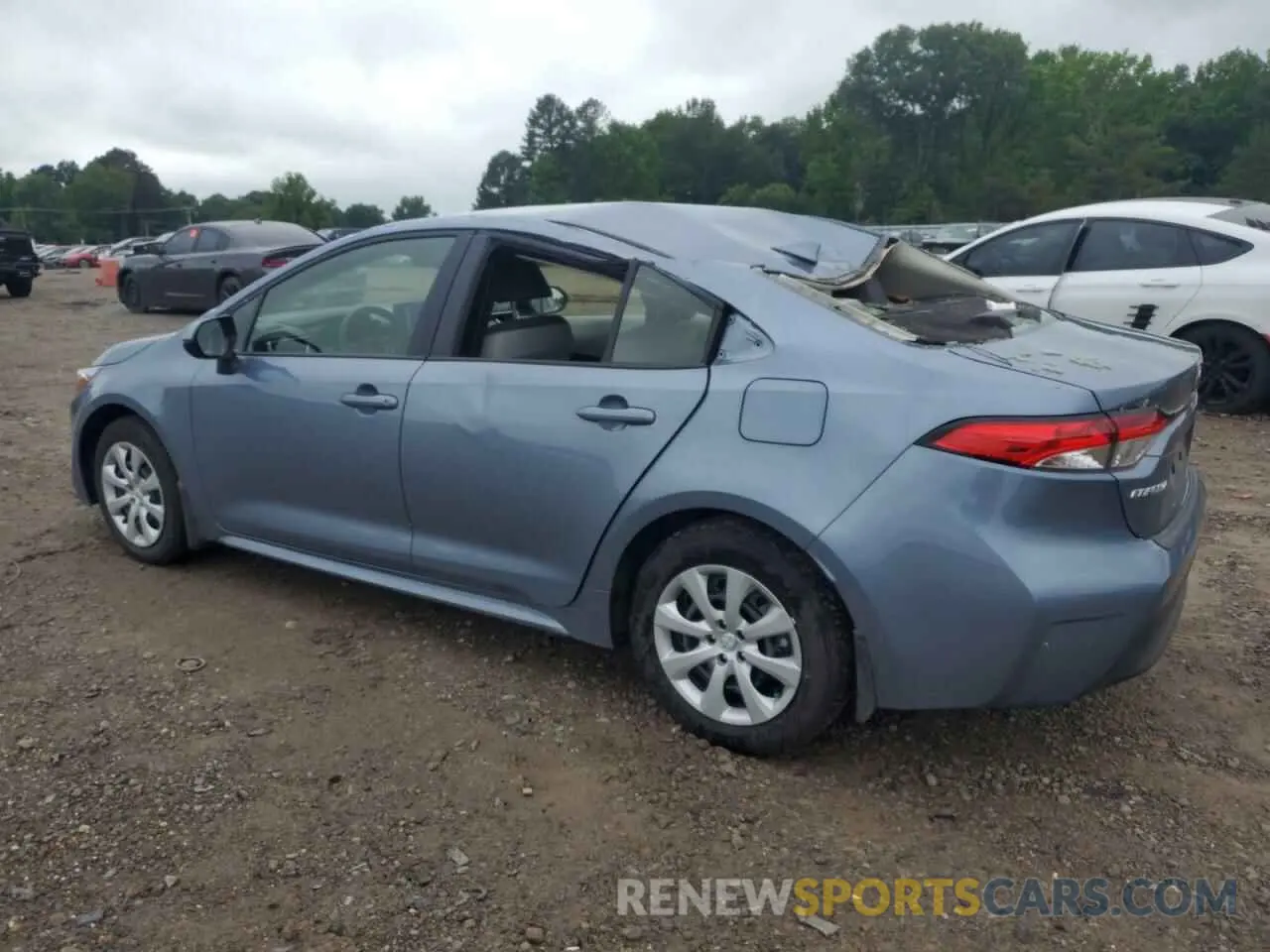 2 Photograph of a damaged car JTDBCMFE0SJ038190 TOYOTA COROLLA 2025