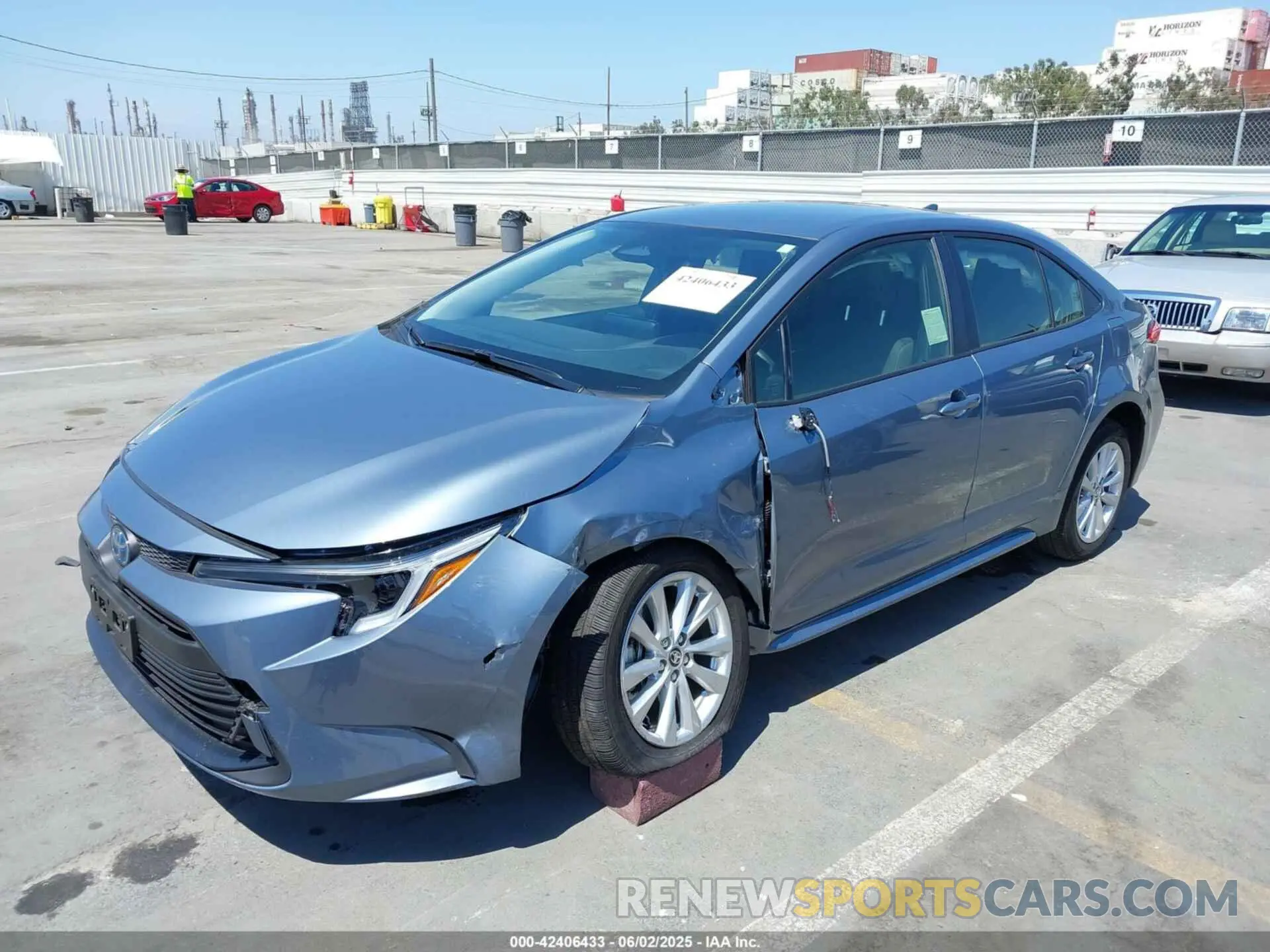 2 Photograph of a damaged car JTDBCMFE1S3070182 TOYOTA COROLLA 2025
