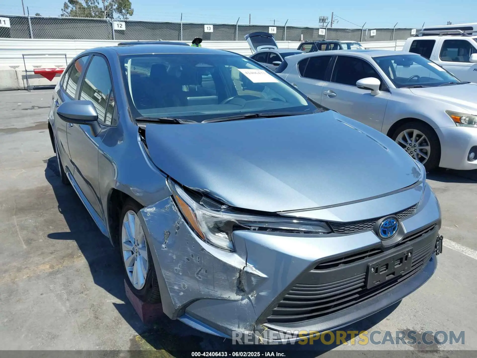 6 Photograph of a damaged car JTDBCMFE1S3070182 TOYOTA COROLLA 2025
