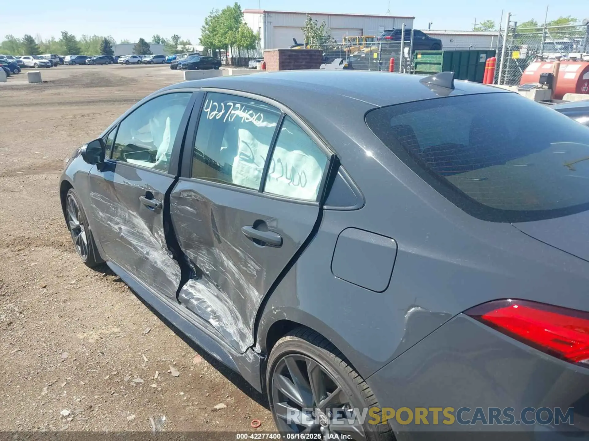 17 Photograph of a damaged car JTDBCMFE1S3070635 TOYOTA COROLLA 2025
