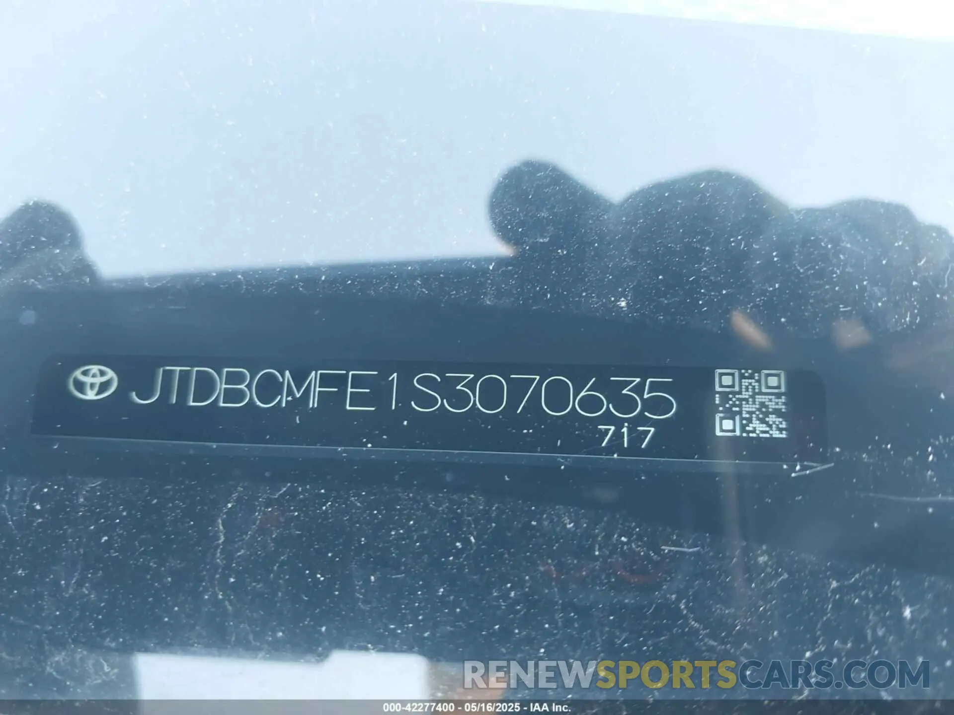 9 Photograph of a damaged car JTDBCMFE1S3070635 TOYOTA COROLLA 2025