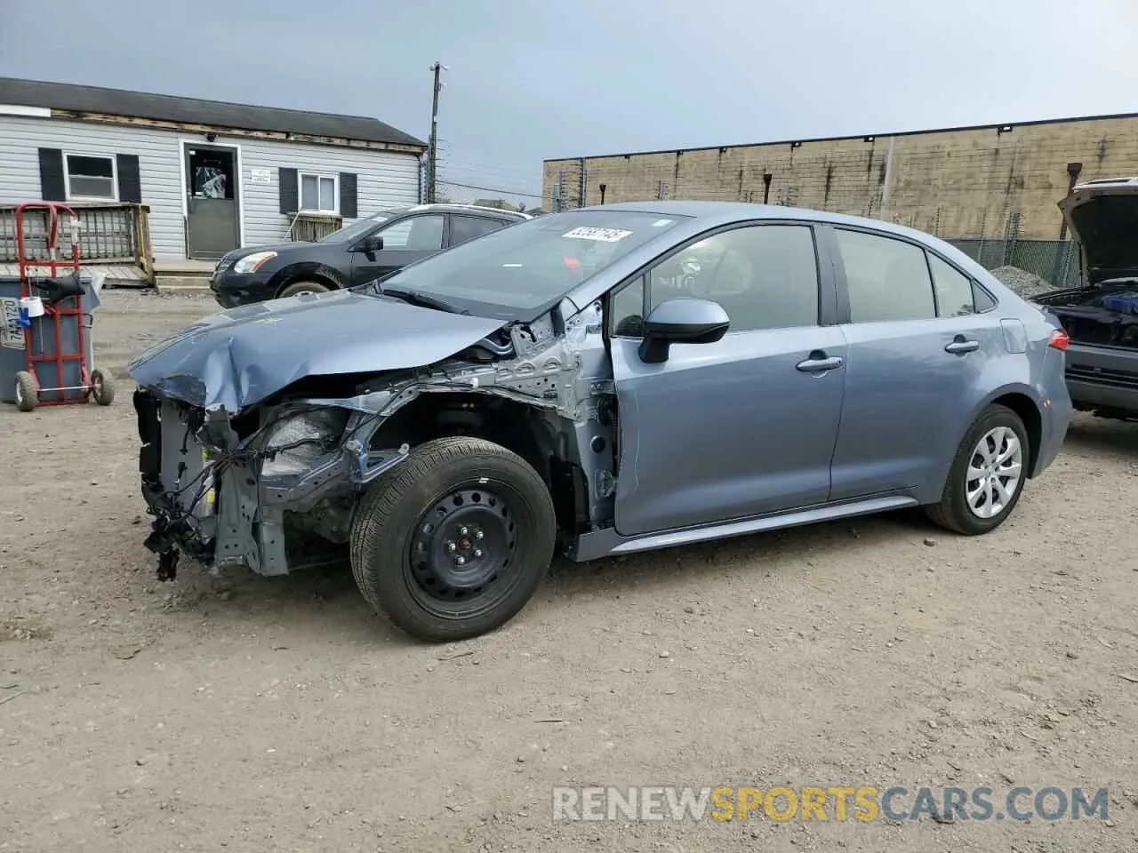 1 Photograph of a damaged car JTDBCMFE1S3070764 TOYOTA COROLLA 2025