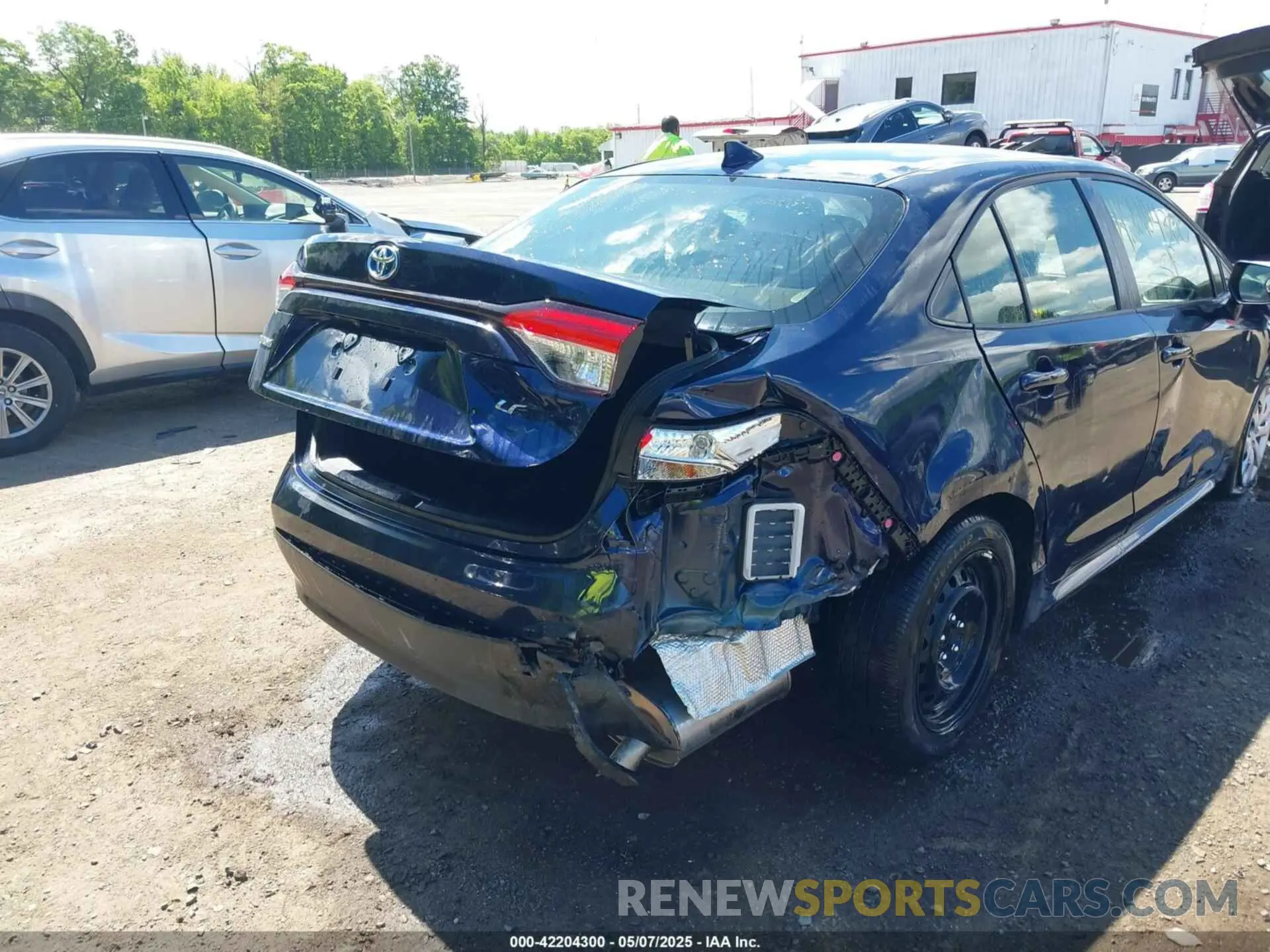 6 Photograph of a damaged car JTDBCMFE2S3072779 TOYOTA COROLLA 2025