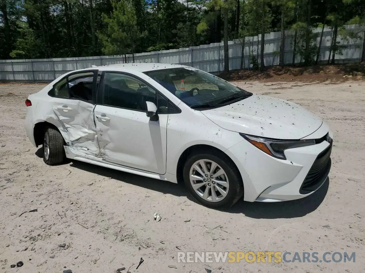 4 Photograph of a damaged car JTDBCMFE3S3074704 TOYOTA COROLLA 2025