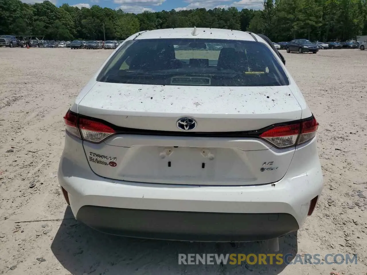 6 Photograph of a damaged car JTDBCMFE3S3074704 TOYOTA COROLLA 2025