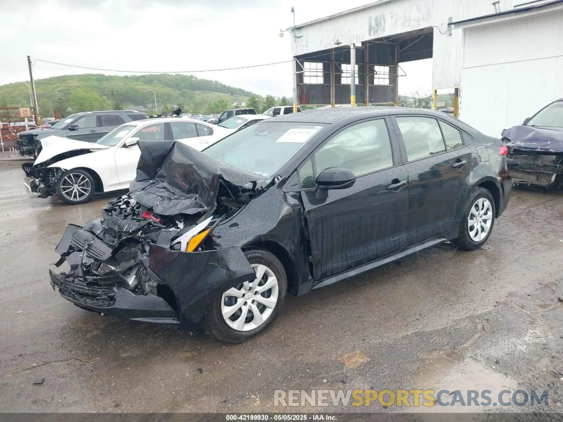 2 Photograph of a damaged car JTDBCMFE3S3075903 TOYOTA COROLLA 2025