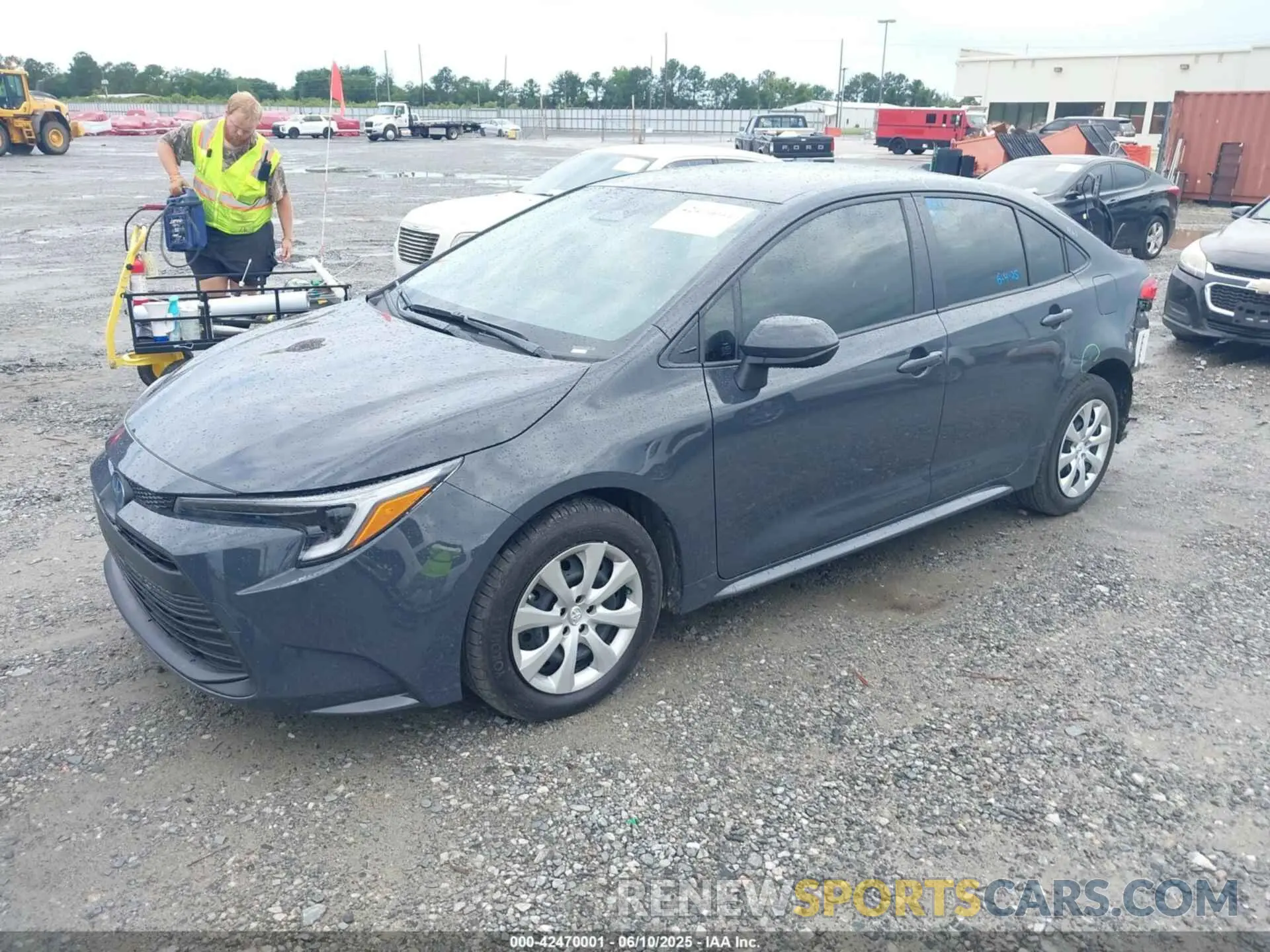 2 Photograph of a damaged car JTDBCMFE3S3085623 TOYOTA COROLLA 2025