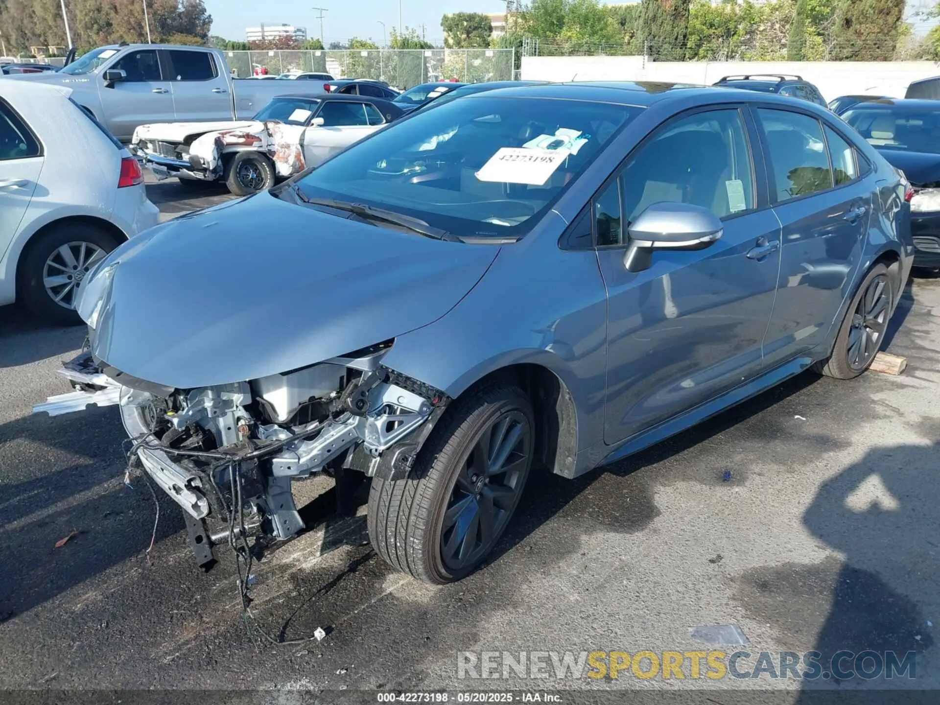 2 Photograph of a damaged car JTDBCMFE3SJ041665 TOYOTA COROLLA 2025