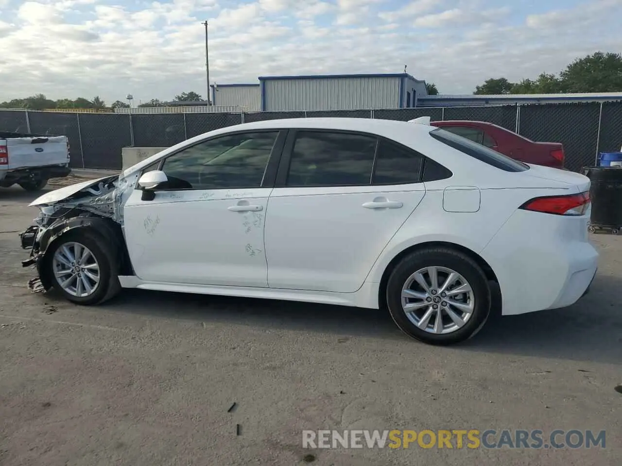 2 Photograph of a damaged car JTDBCMFE3SJ045103 TOYOTA COROLLA 2025