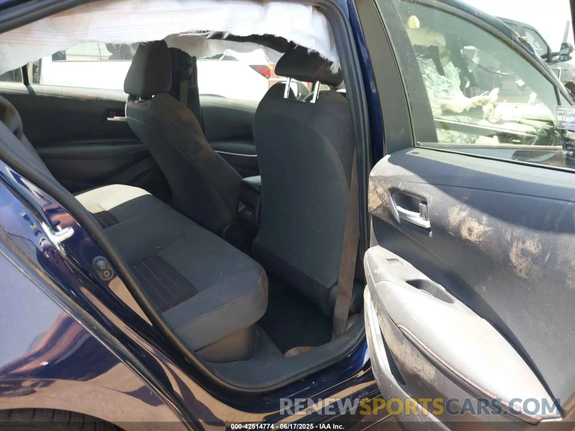 8 Photograph of a damaged car JTDBCMFE4S3069320 TOYOTA COROLLA 2025