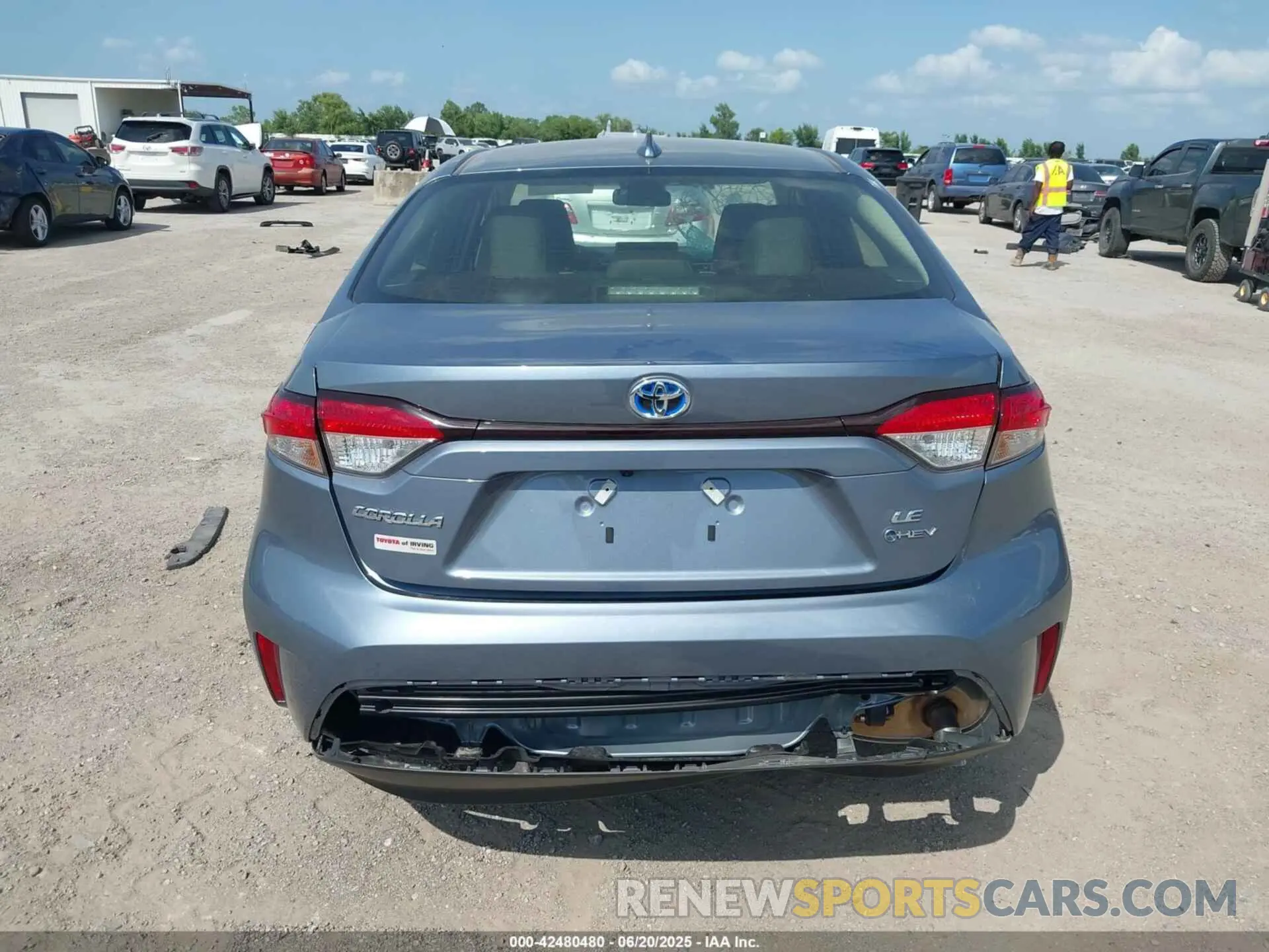 16 Photograph of a damaged car JTDBCMFE4S3087154 TOYOTA COROLLA 2025