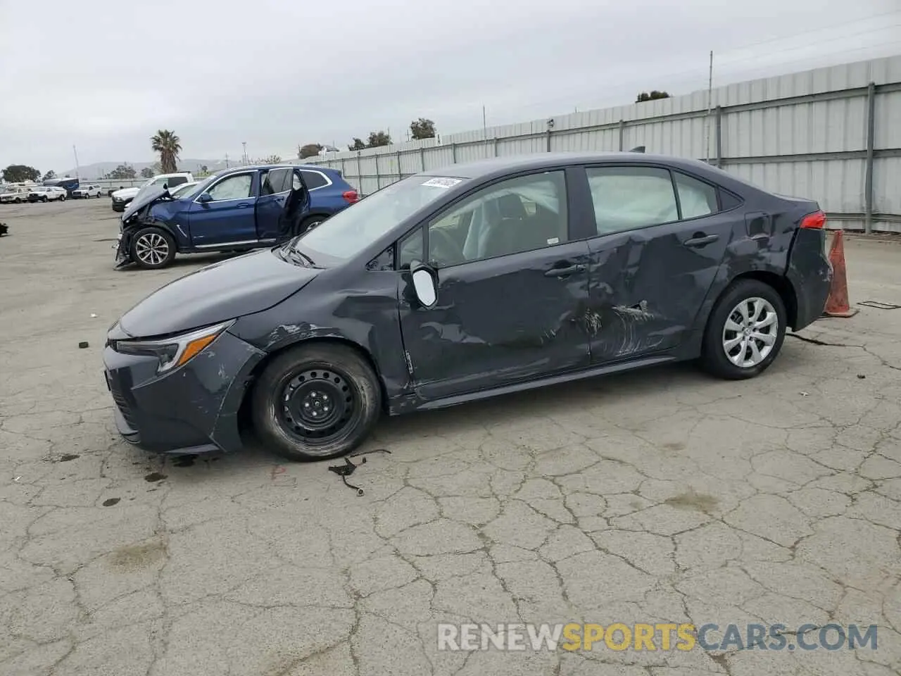 1 Photograph of a damaged car JTDBCMFE4S3088708 TOYOTA COROLLA 2025