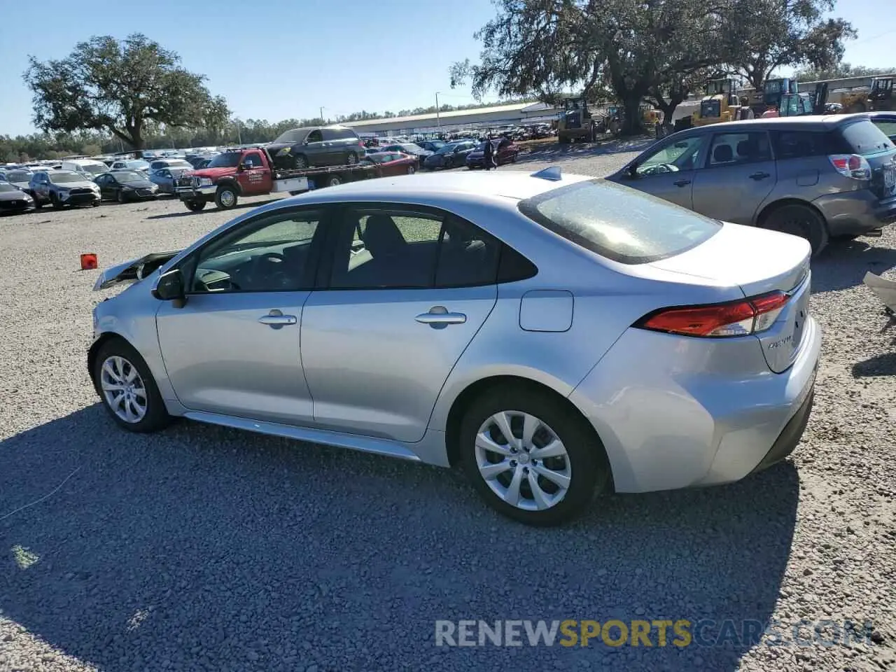 2 Photograph of a damaged car JTDBCMFE4SJ038242 TOYOTA COROLLA 2025