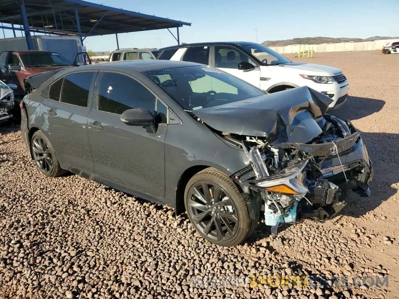4 Photograph of a damaged car JTDBCMFE5S3074882 TOYOTA COROLLA 2025