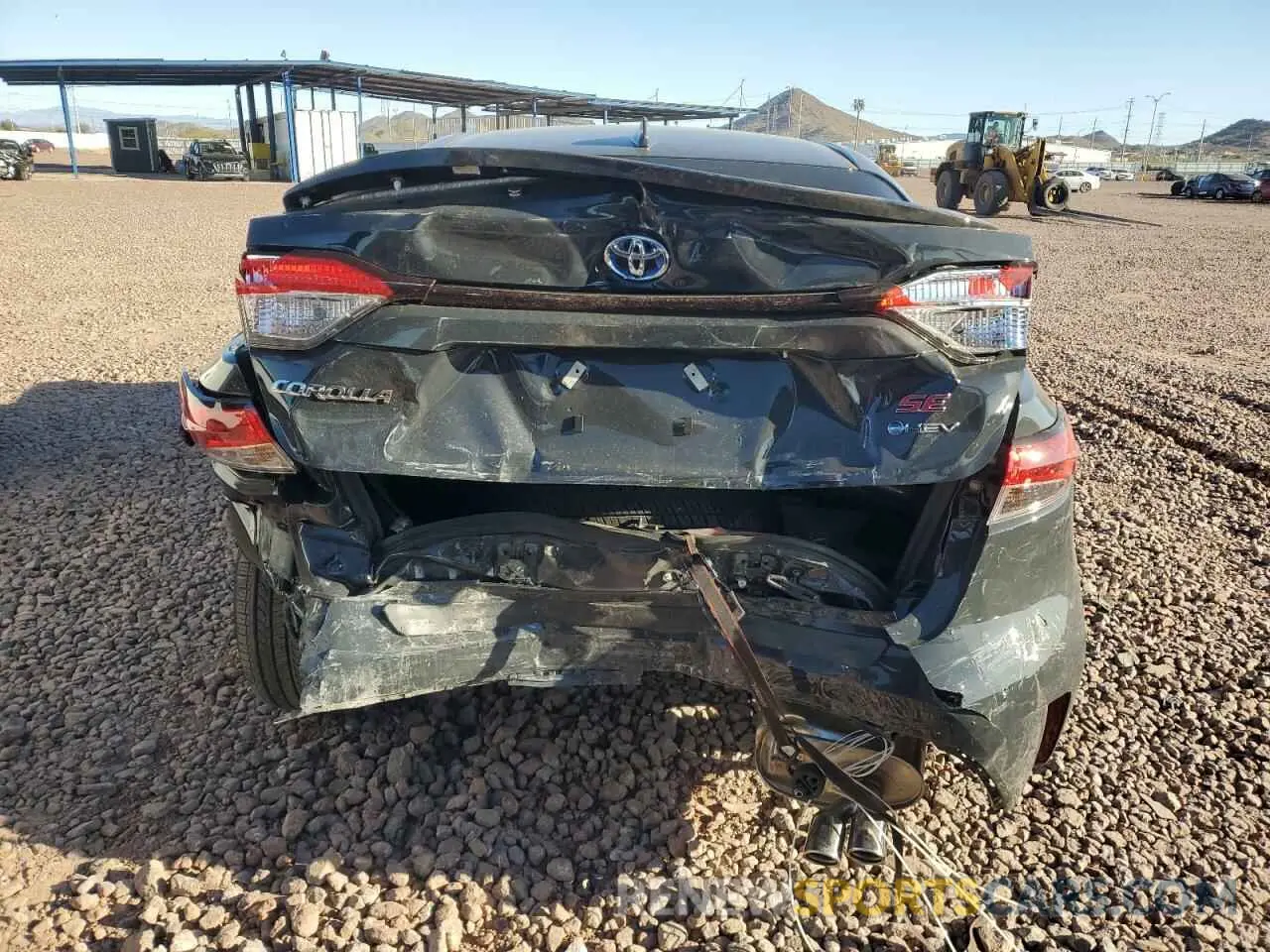 6 Photograph of a damaged car JTDBCMFE5S3074882 TOYOTA COROLLA 2025