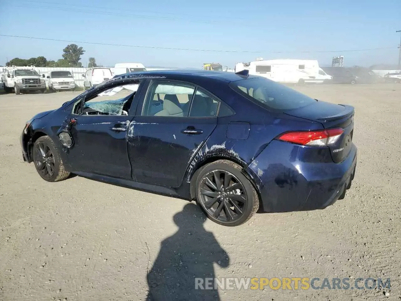2 Photograph of a damaged car JTDBCMFE5S3087082 TOYOTA COROLLA 2025