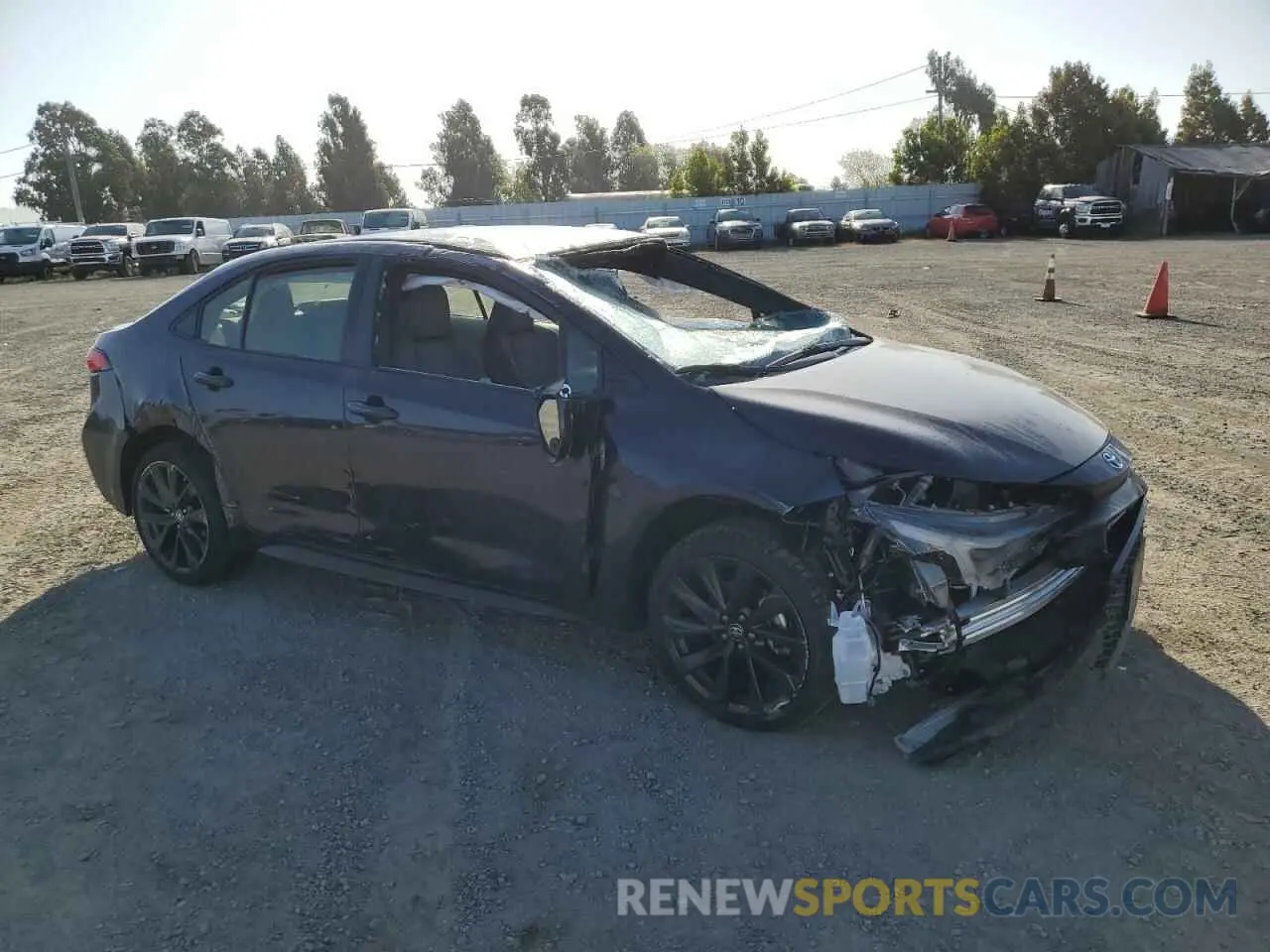 4 Photograph of a damaged car JTDBCMFE5S3087082 TOYOTA COROLLA 2025