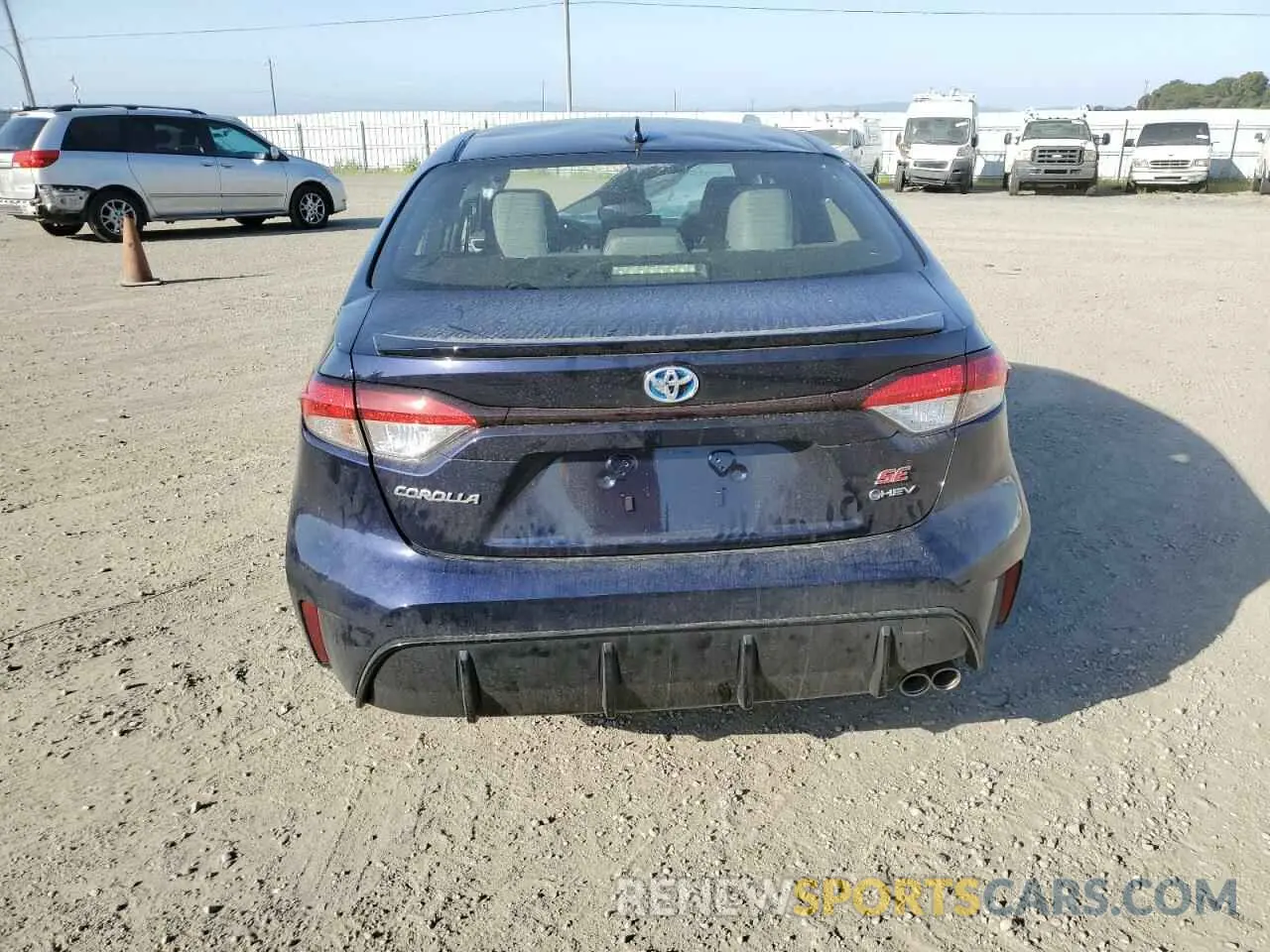 6 Photograph of a damaged car JTDBCMFE5S3087082 TOYOTA COROLLA 2025