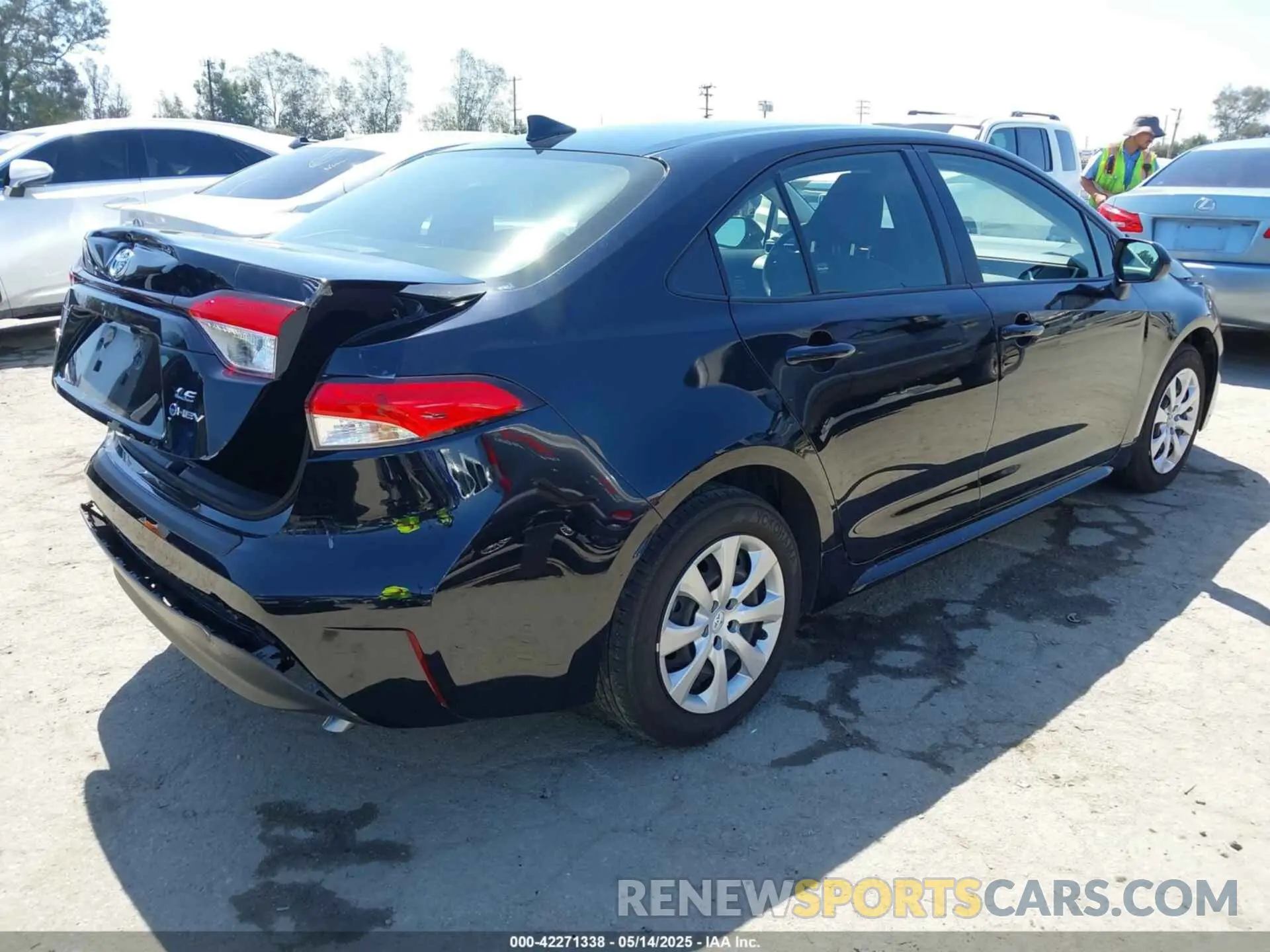 4 Photograph of a damaged car JTDBCMFE5SJ039562 TOYOTA COROLLA 2025