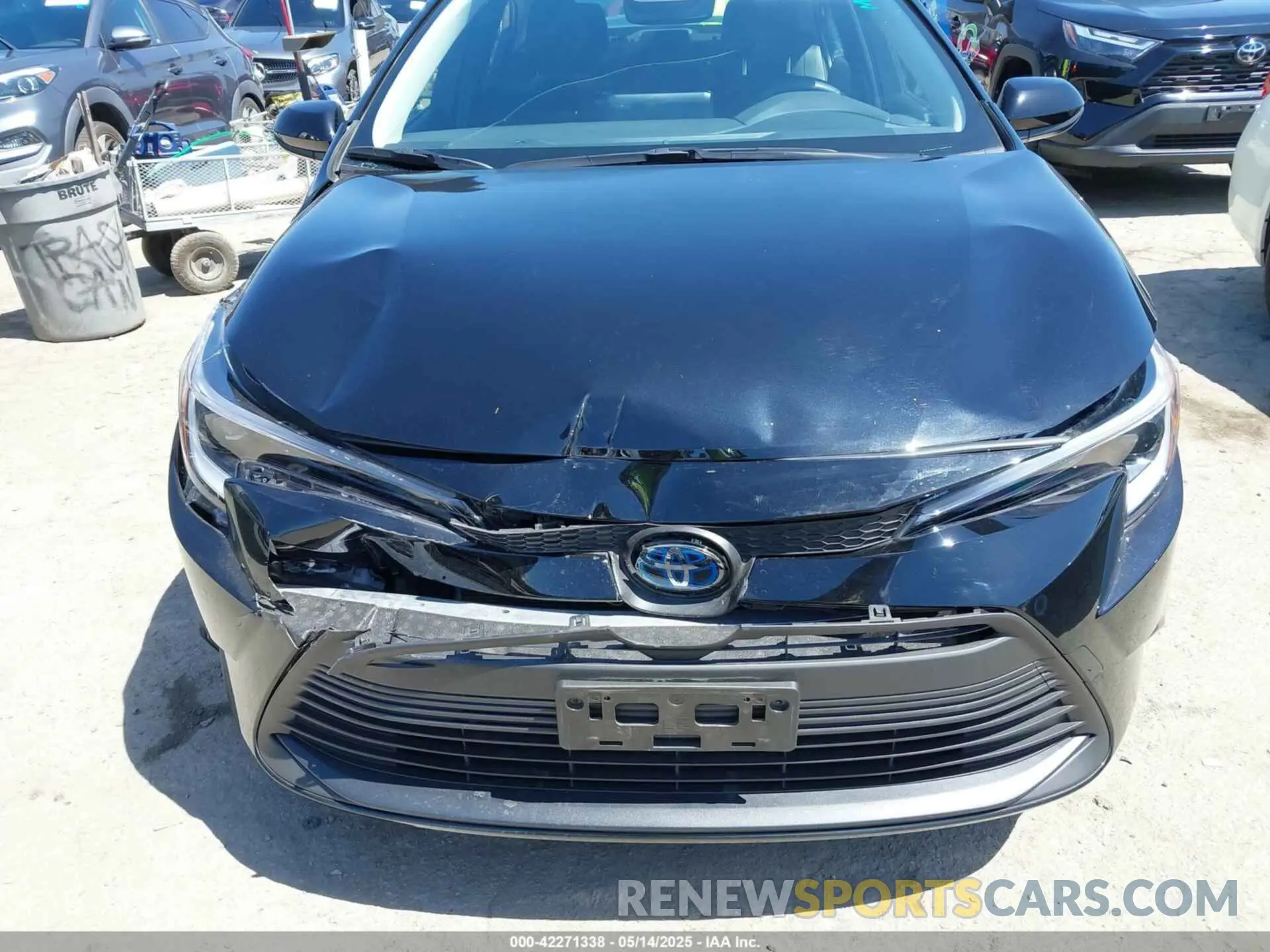 6 Photograph of a damaged car JTDBCMFE5SJ039562 TOYOTA COROLLA 2025
