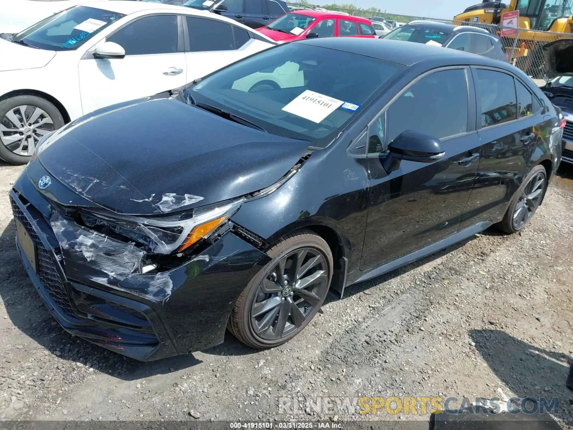 2 Photograph of a damaged car JTDBCMFE5SJ041392 TOYOTA COROLLA 2025