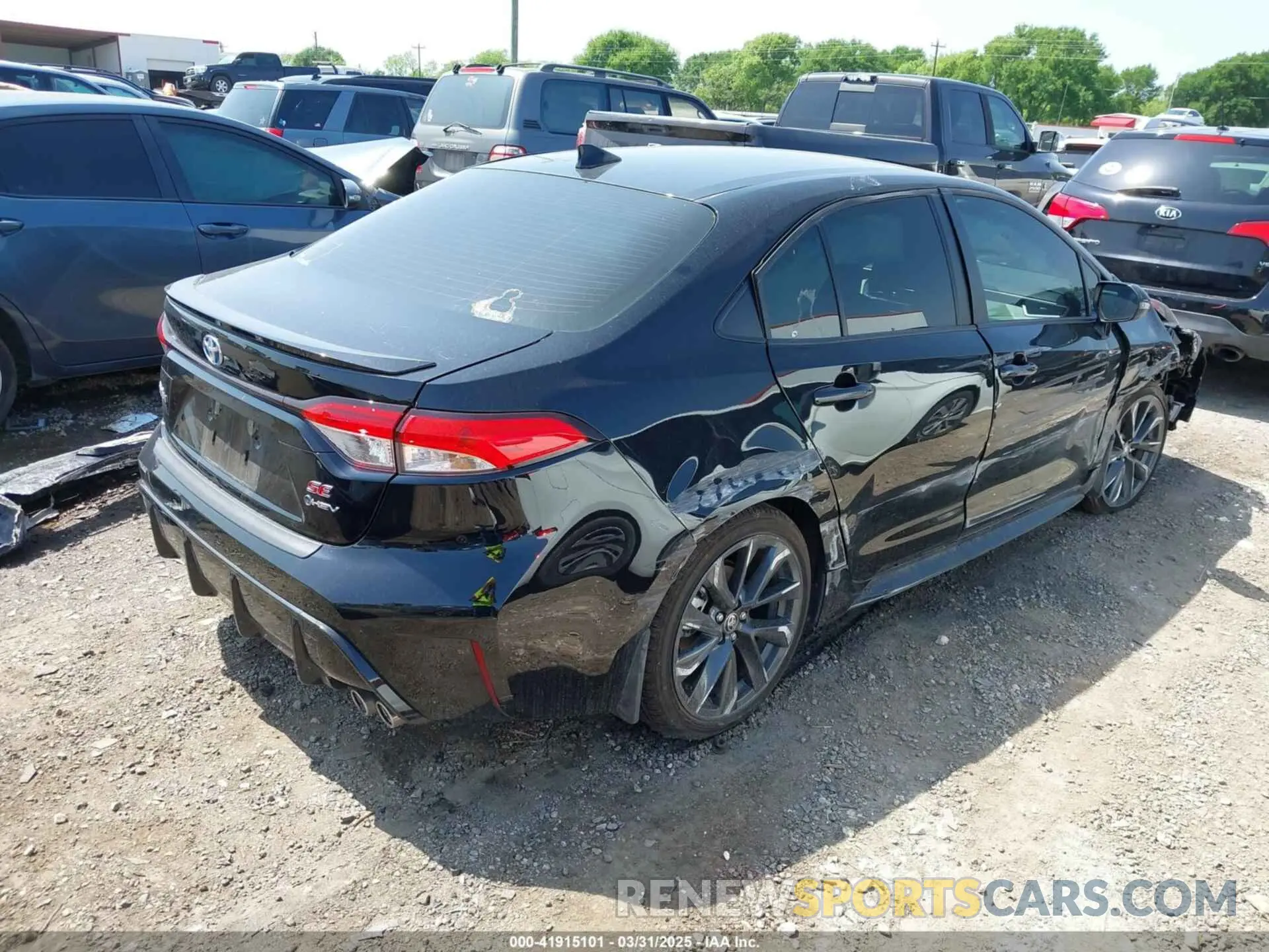 4 Photograph of a damaged car JTDBCMFE5SJ041392 TOYOTA COROLLA 2025