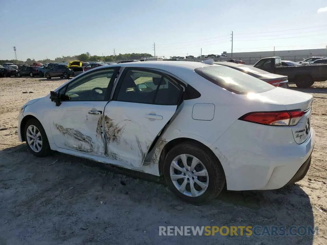 2 Photograph of a damaged car JTDBCMFE6S3074051 TOYOTA COROLLA 2025