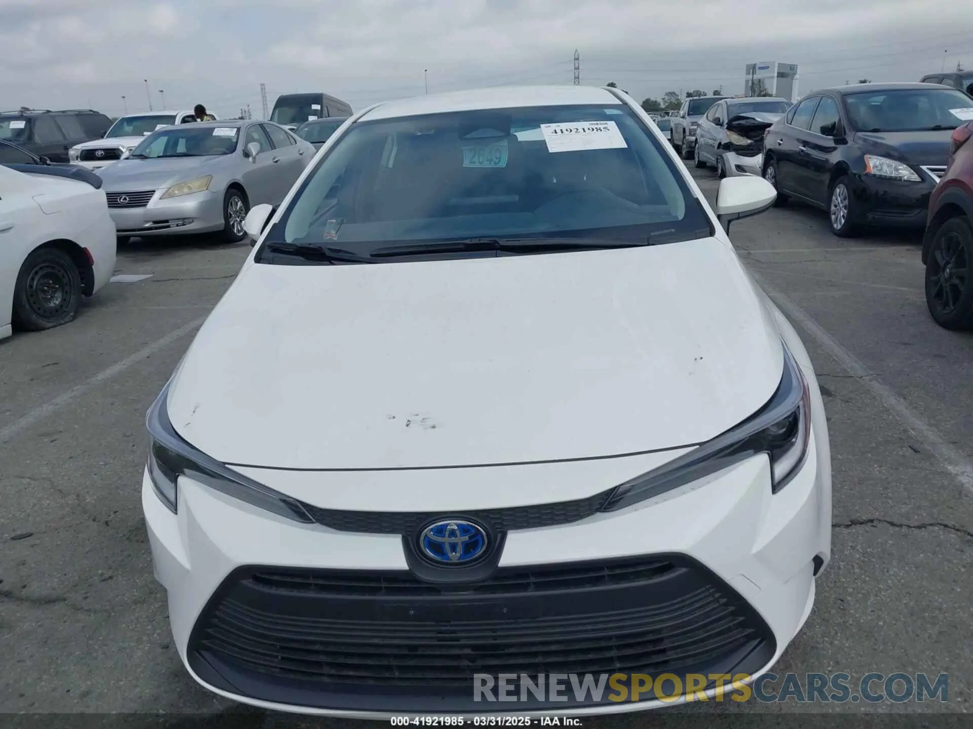 12 Photograph of a damaged car JTDBCMFE6S3074311 TOYOTA COROLLA 2025