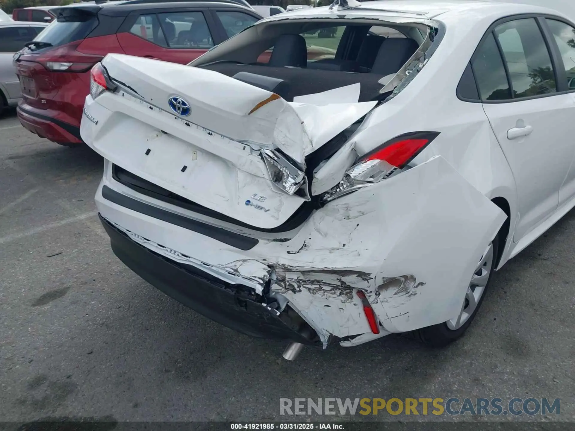 6 Photograph of a damaged car JTDBCMFE6S3074311 TOYOTA COROLLA 2025