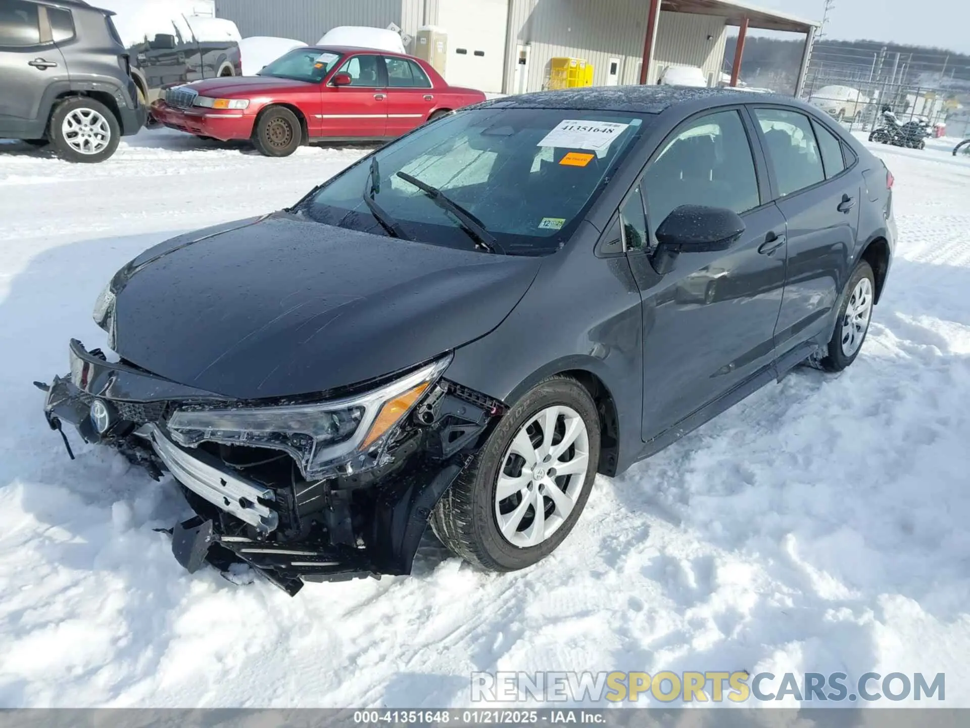 2 Photograph of a damaged car JTDBCMFE6S3074406 TOYOTA COROLLA 2025