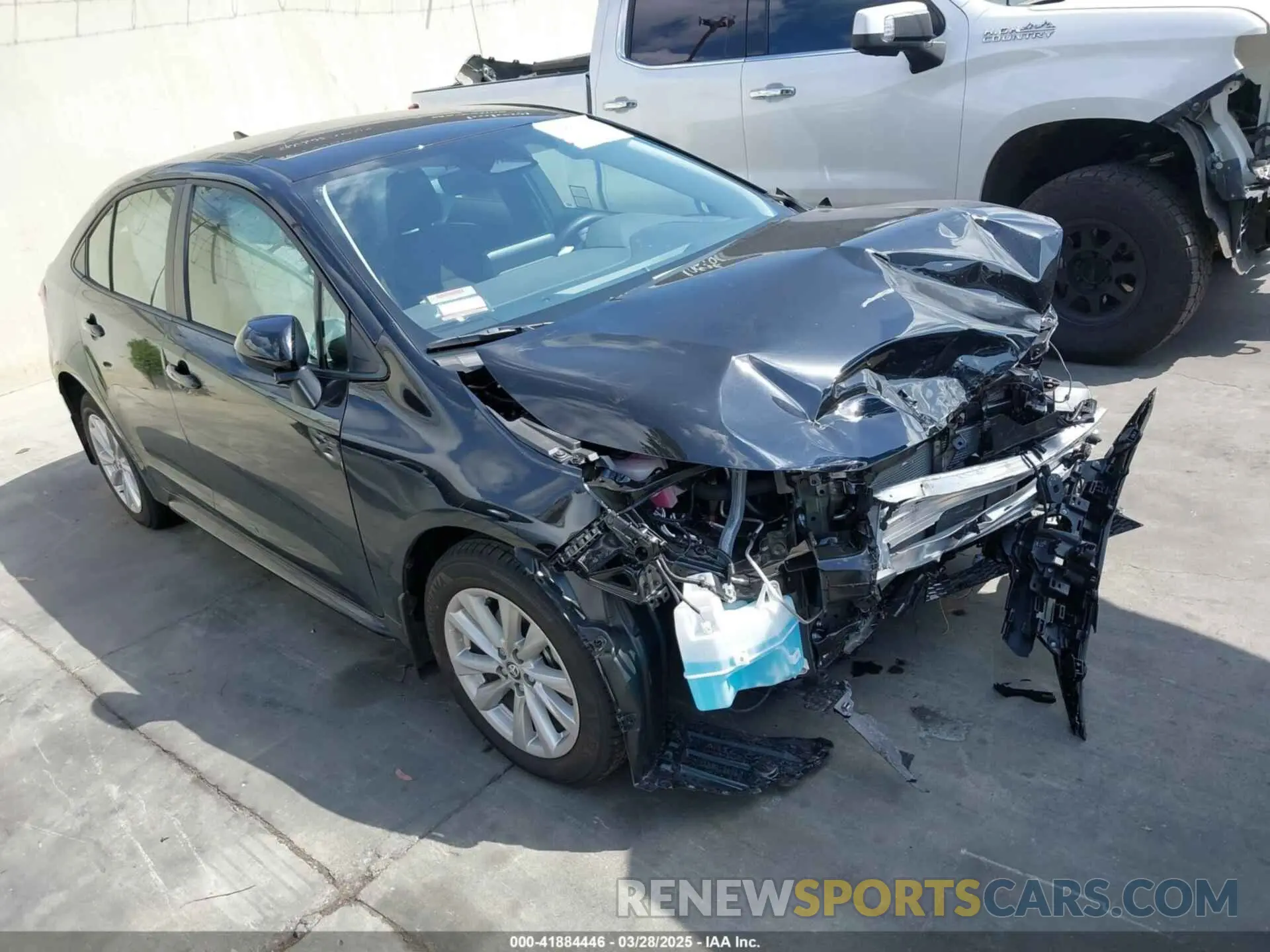 1 Photograph of a damaged car JTDBCMFE6S3078133 TOYOTA COROLLA 2025