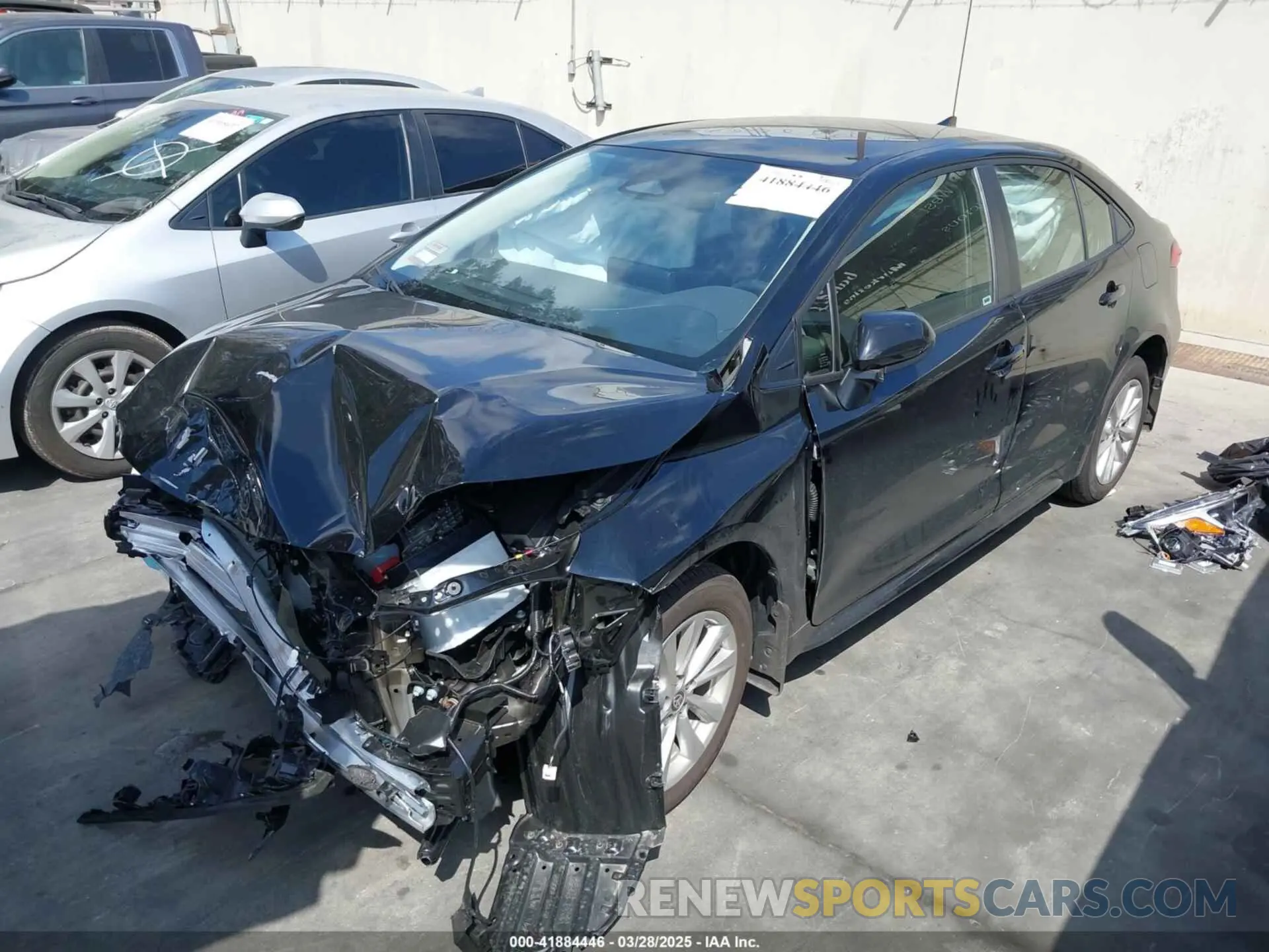 2 Photograph of a damaged car JTDBCMFE6S3078133 TOYOTA COROLLA 2025