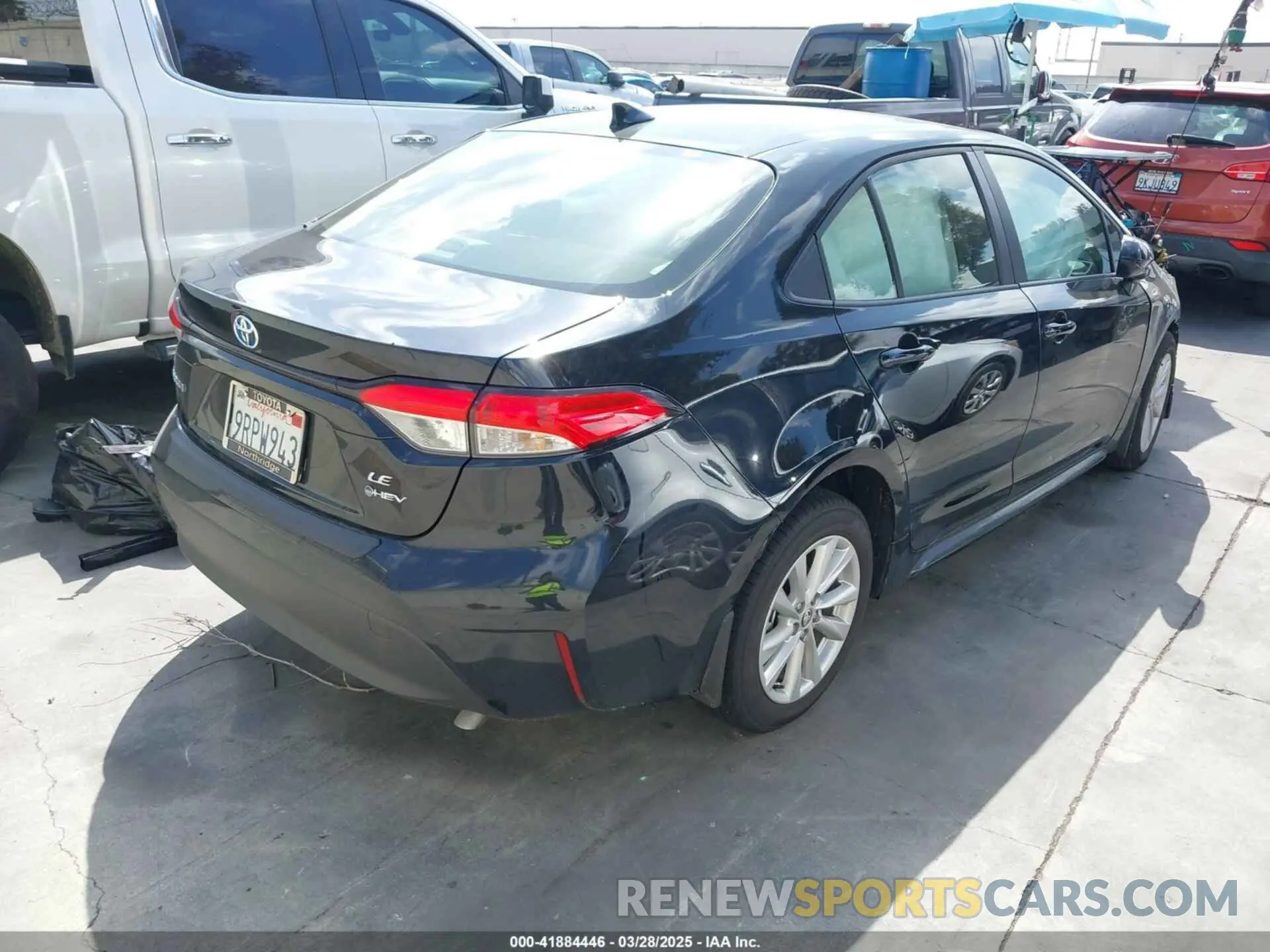 4 Photograph of a damaged car JTDBCMFE6S3078133 TOYOTA COROLLA 2025