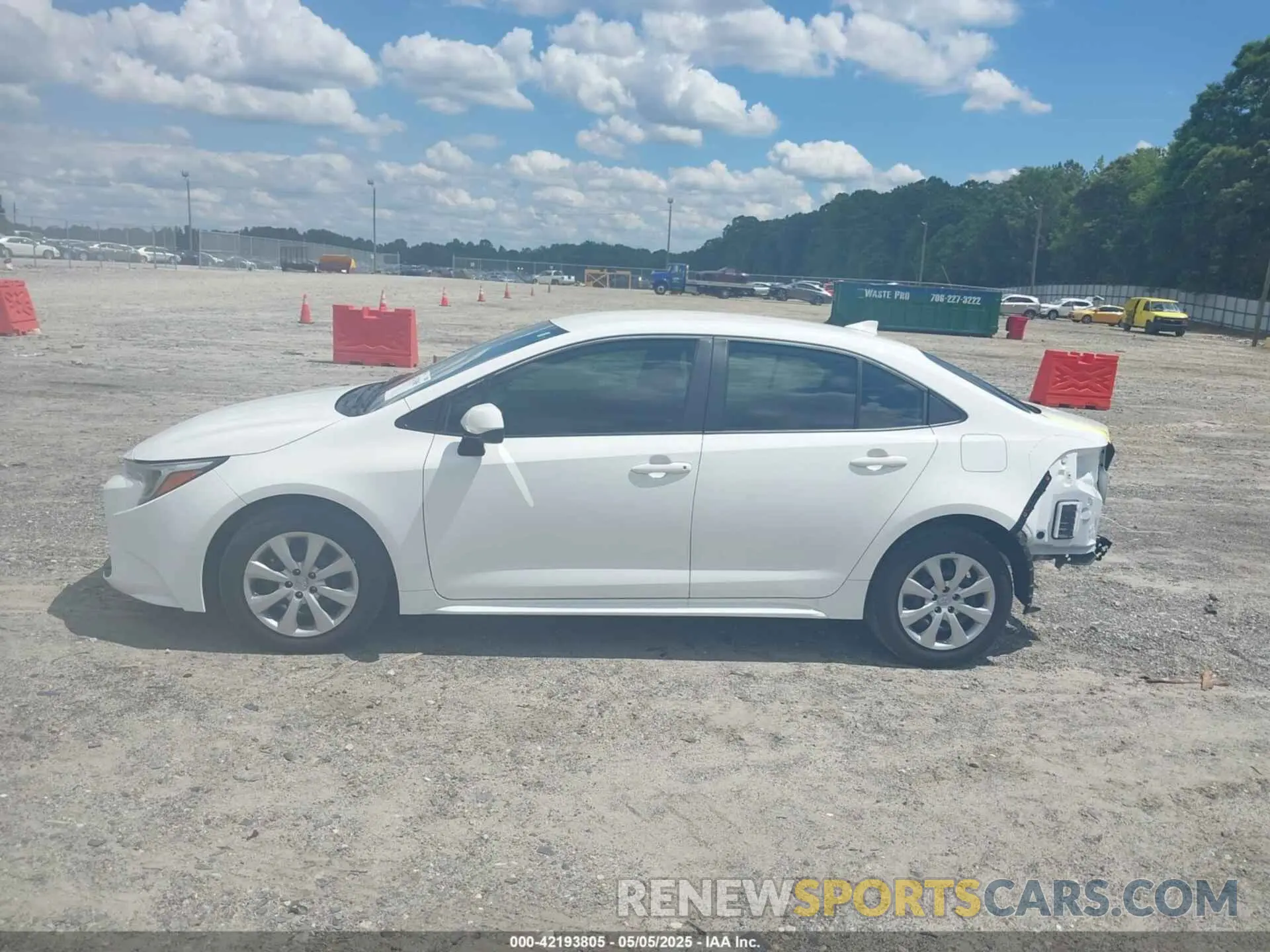 15 Photograph of a damaged car JTDBCMFE6S3078312 TOYOTA COROLLA 2025